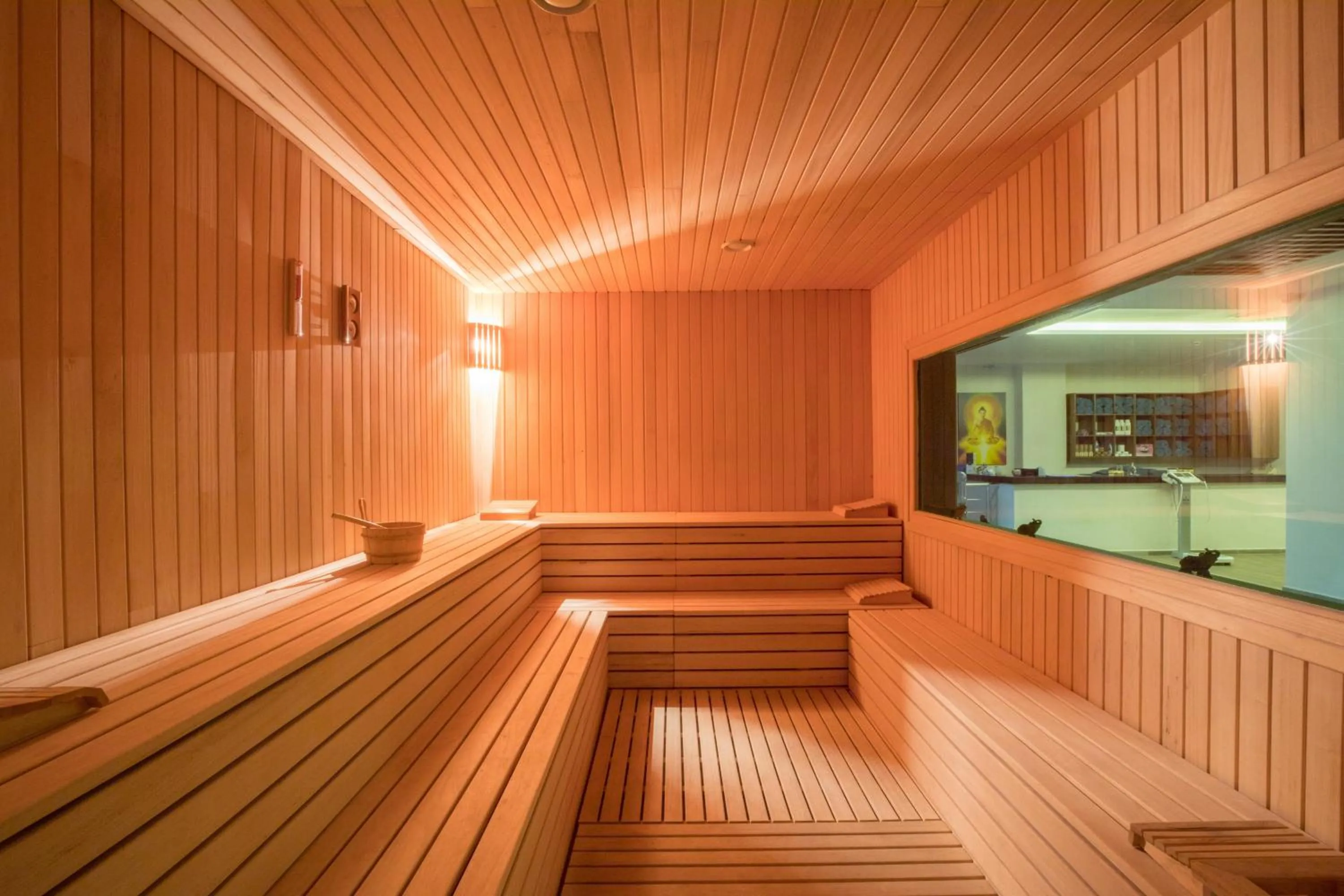 Sauna in Karpalas City Hotel & Spa