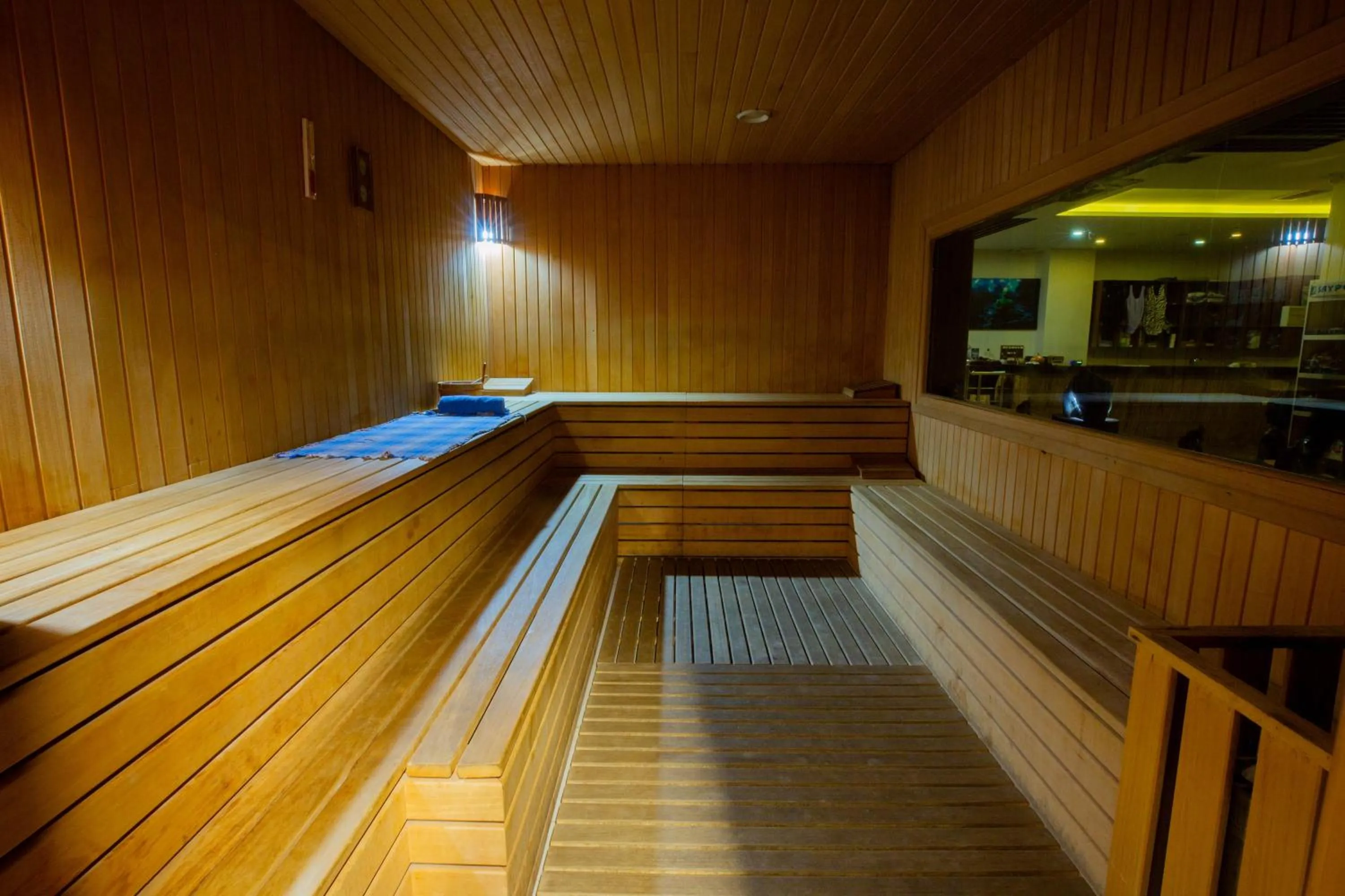 Sauna in Karpalas City Hotel & Spa