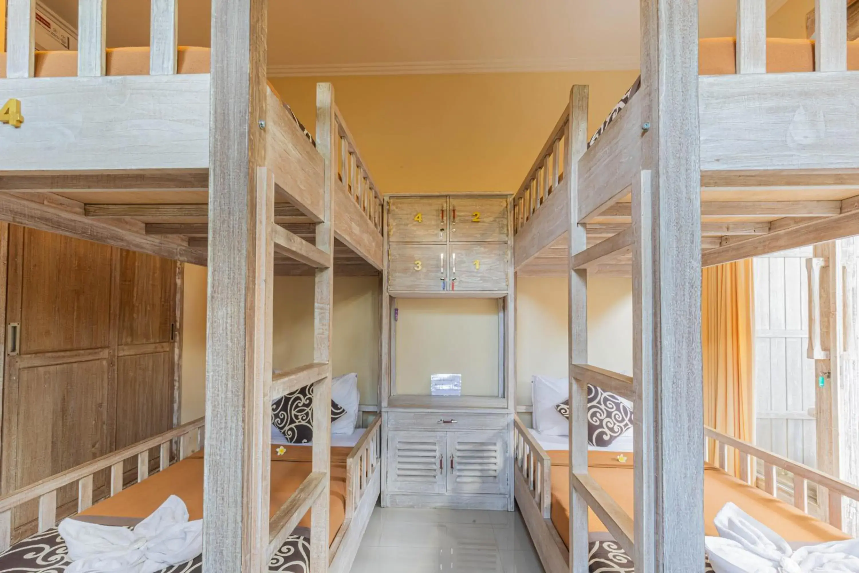 Bed in 4-Bed Mixed Dormitory Room in Alam Pracetha Bali Ubud Bed in 4-Bed Mixed Dormitory Room in Alam Pracetha Bali Ubud