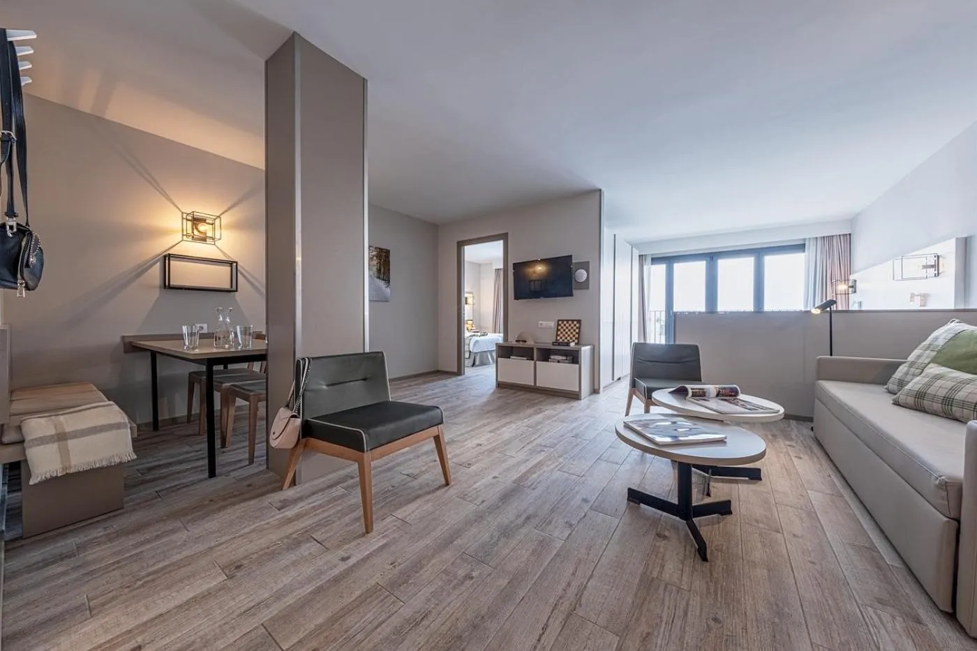 Living room in Apartamentos Caribou