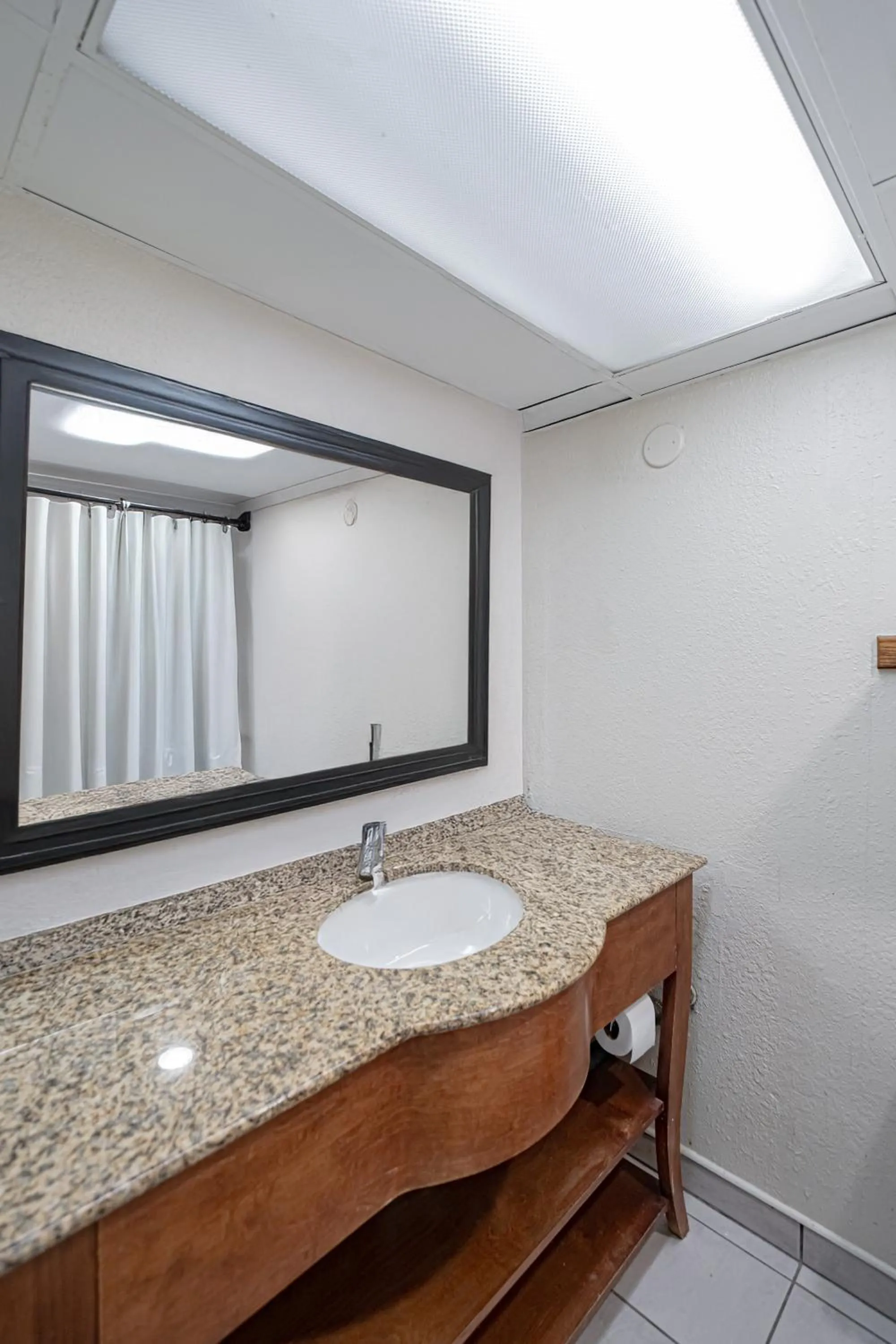 Bathroom in Motel 6 Pocatello ID