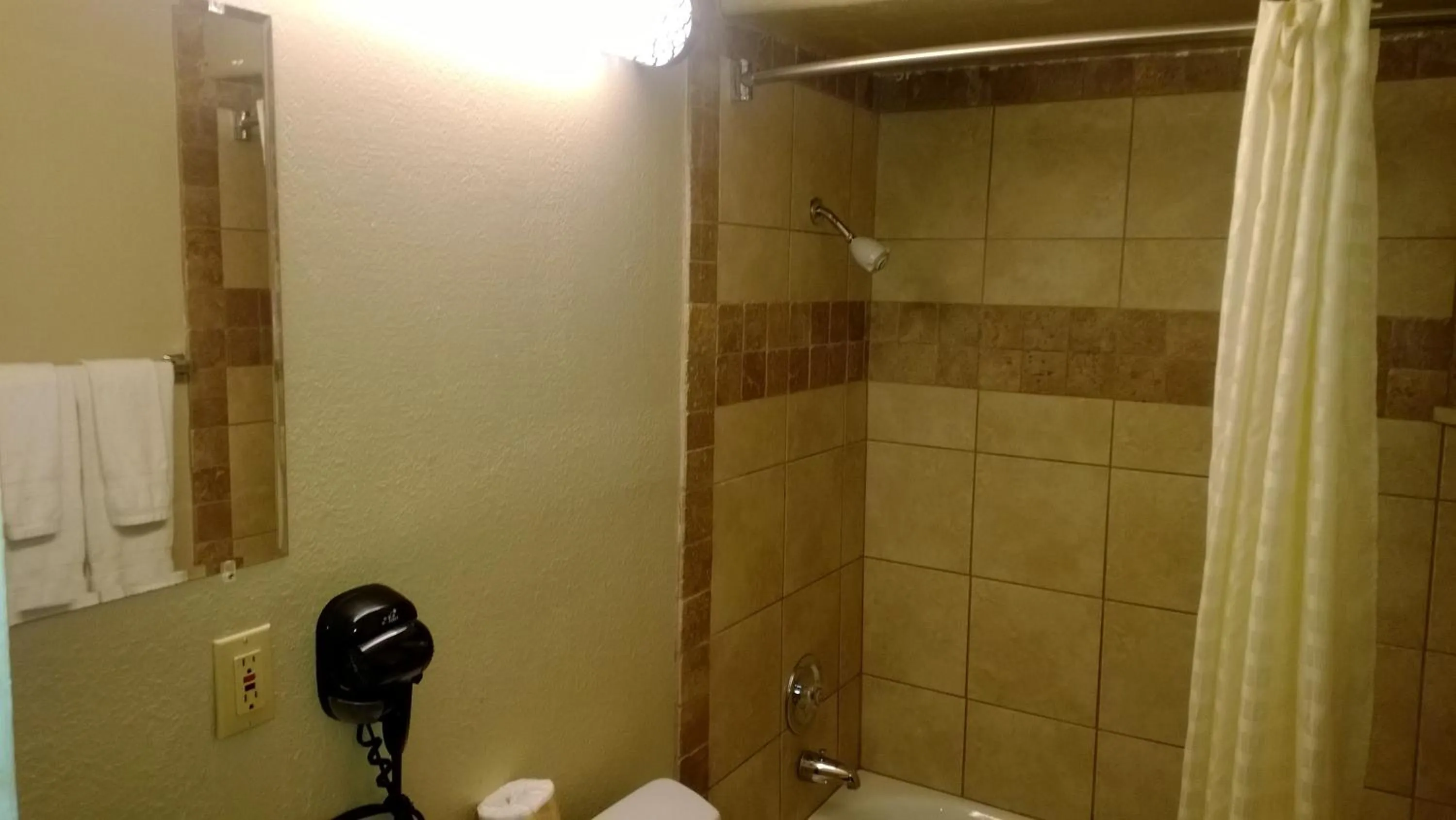 Shower in Downtown Value Inn