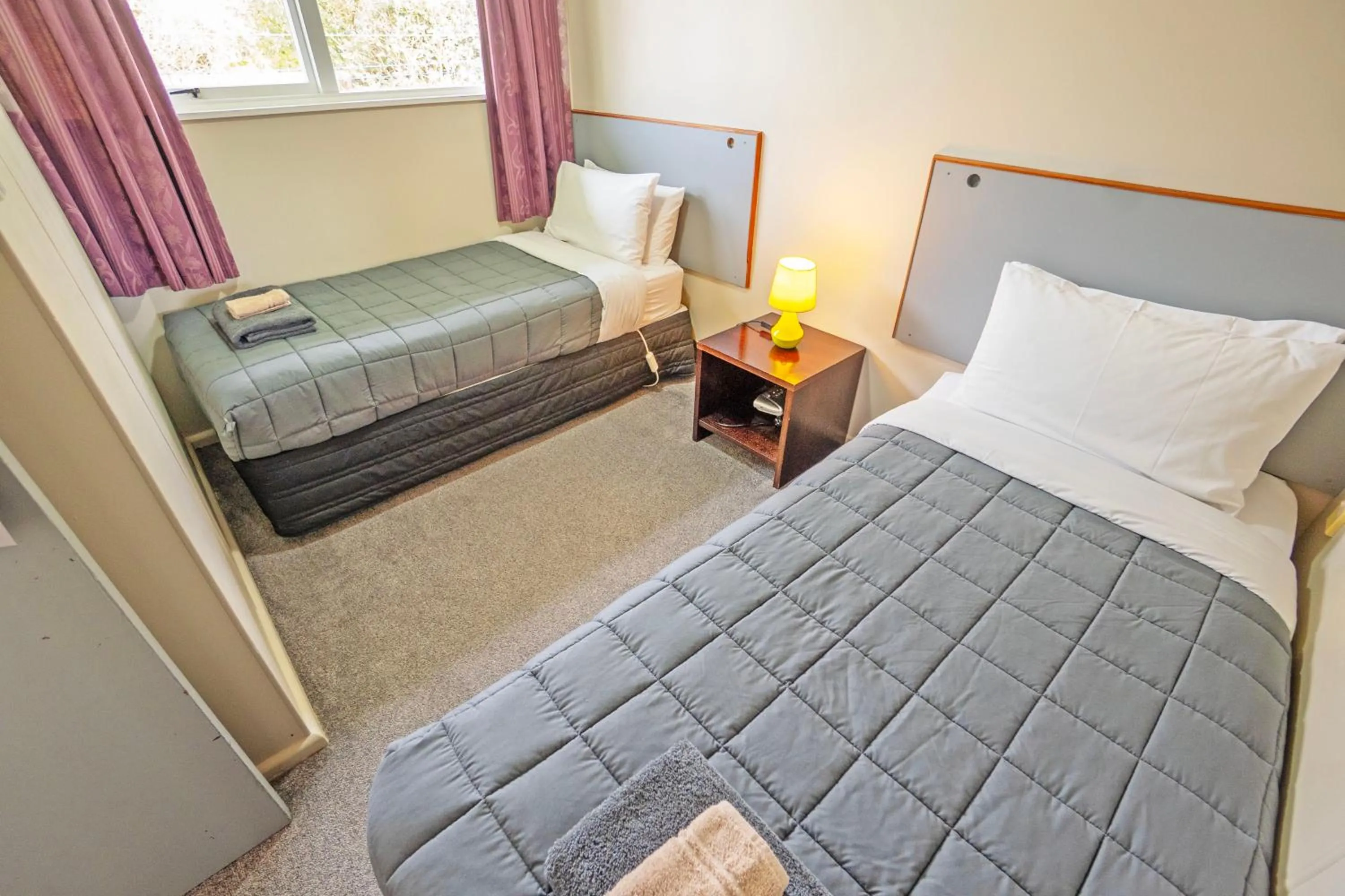 Bed in Kaikoura Motor Inn