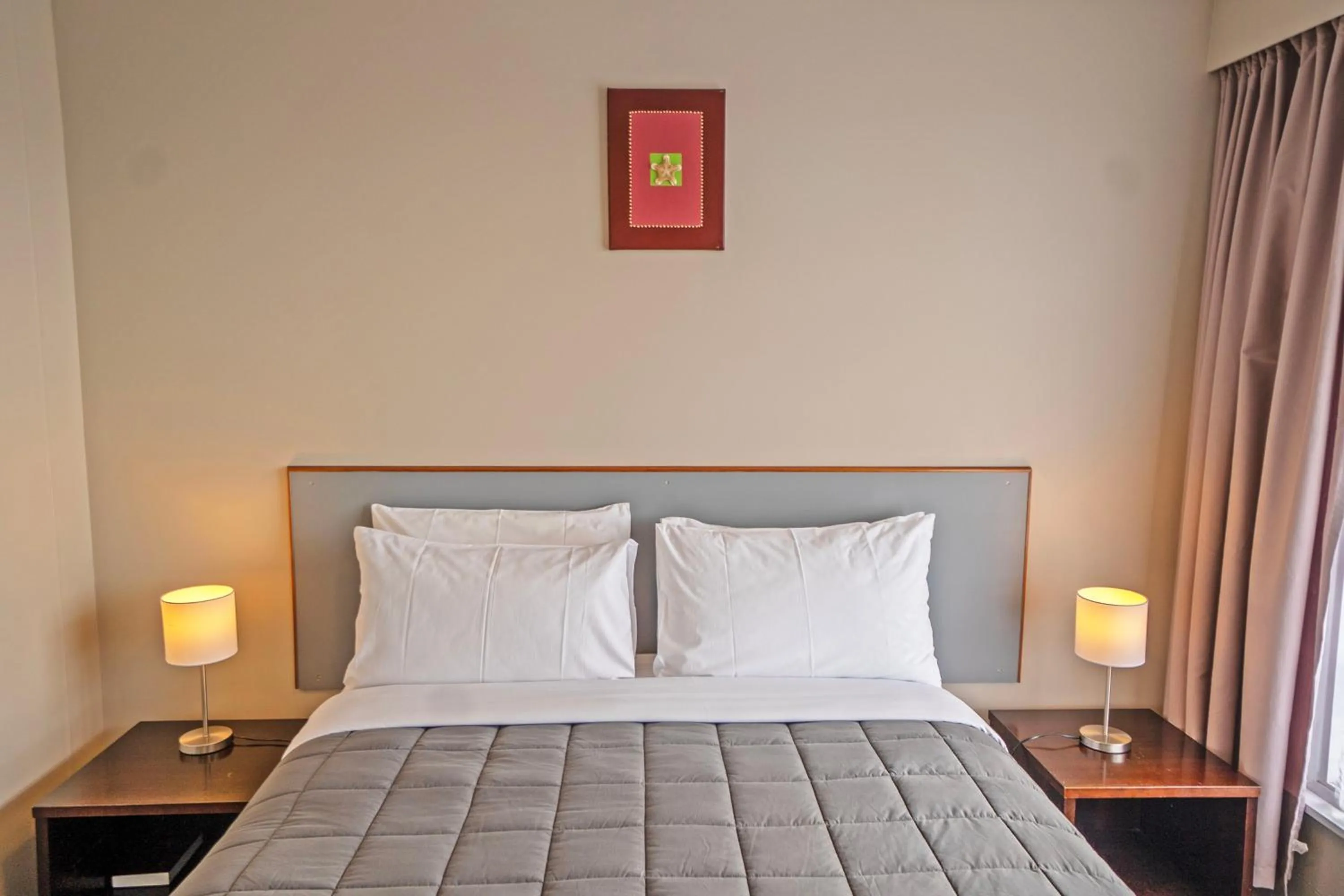 Bed in Kaikoura Motor Inn