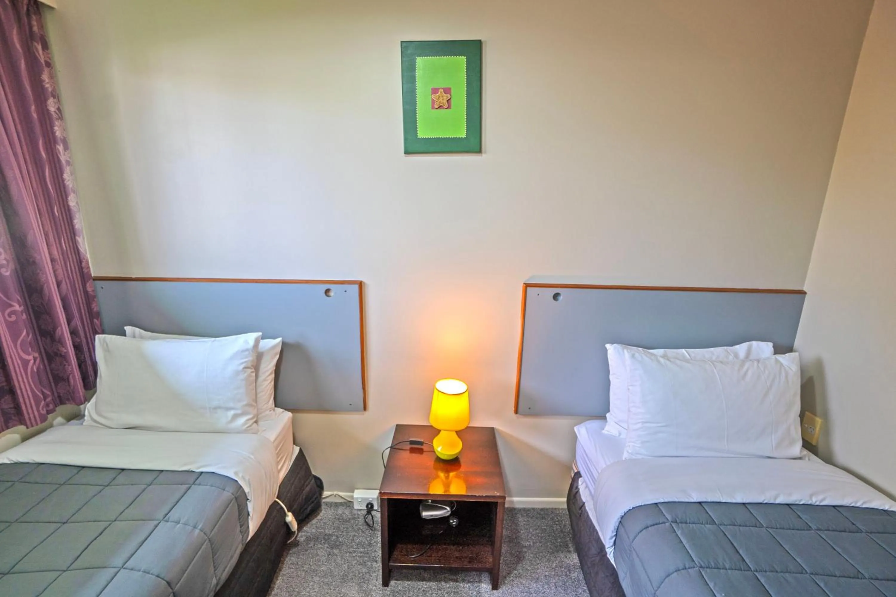 Bed in Kaikoura Motor Inn