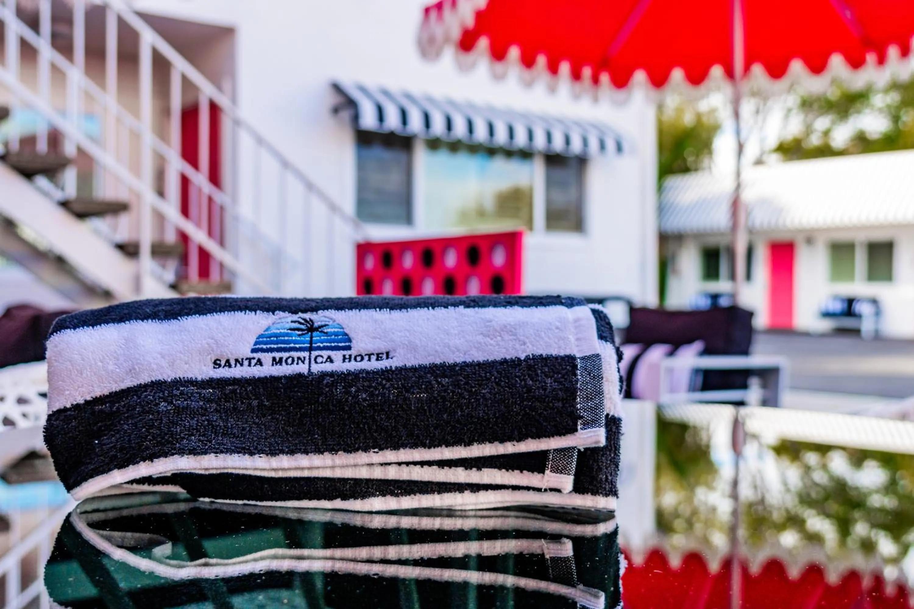 towels in Santa Monica Hotel
