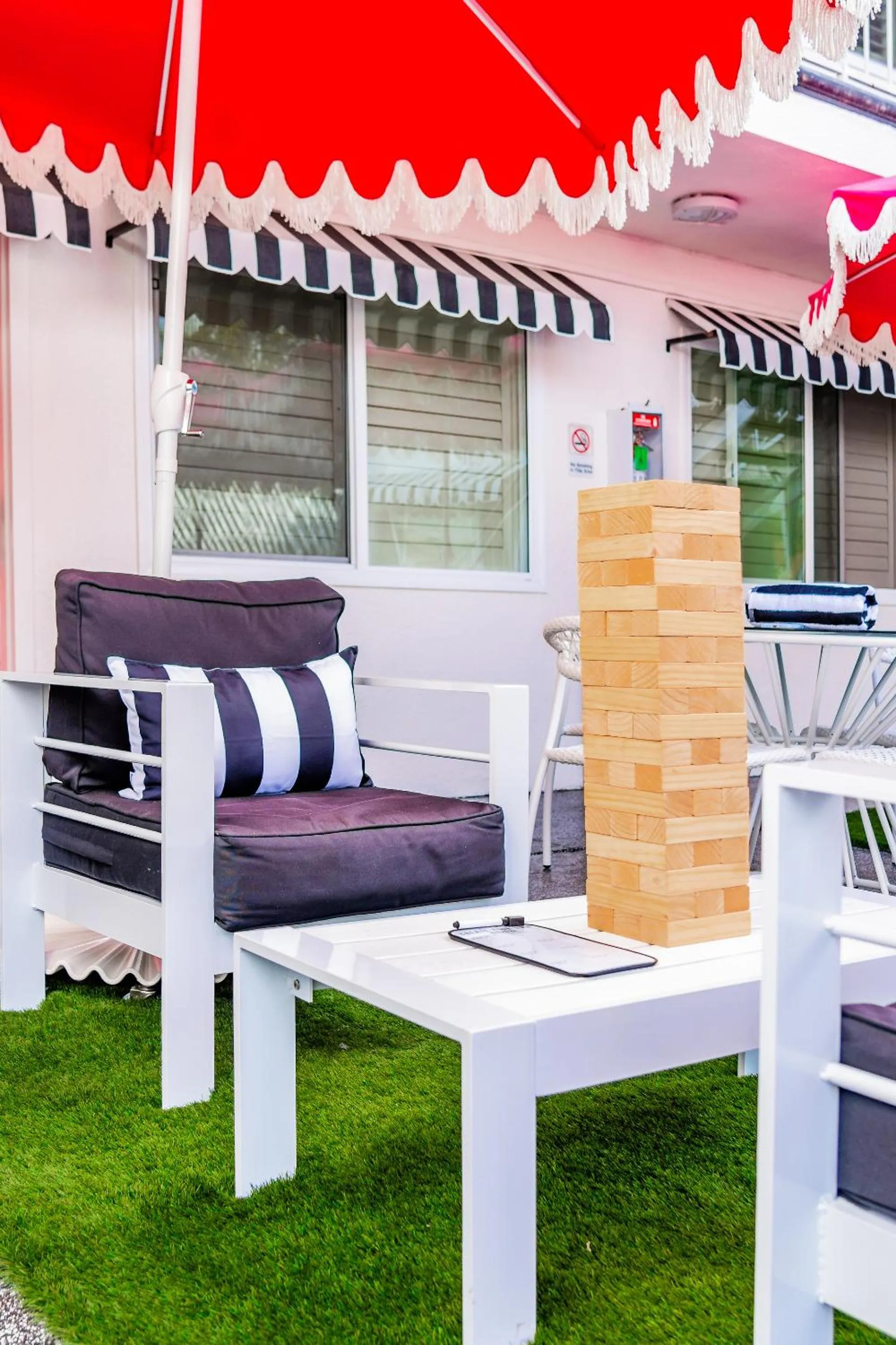 Game Room in Santa Monica Hotel