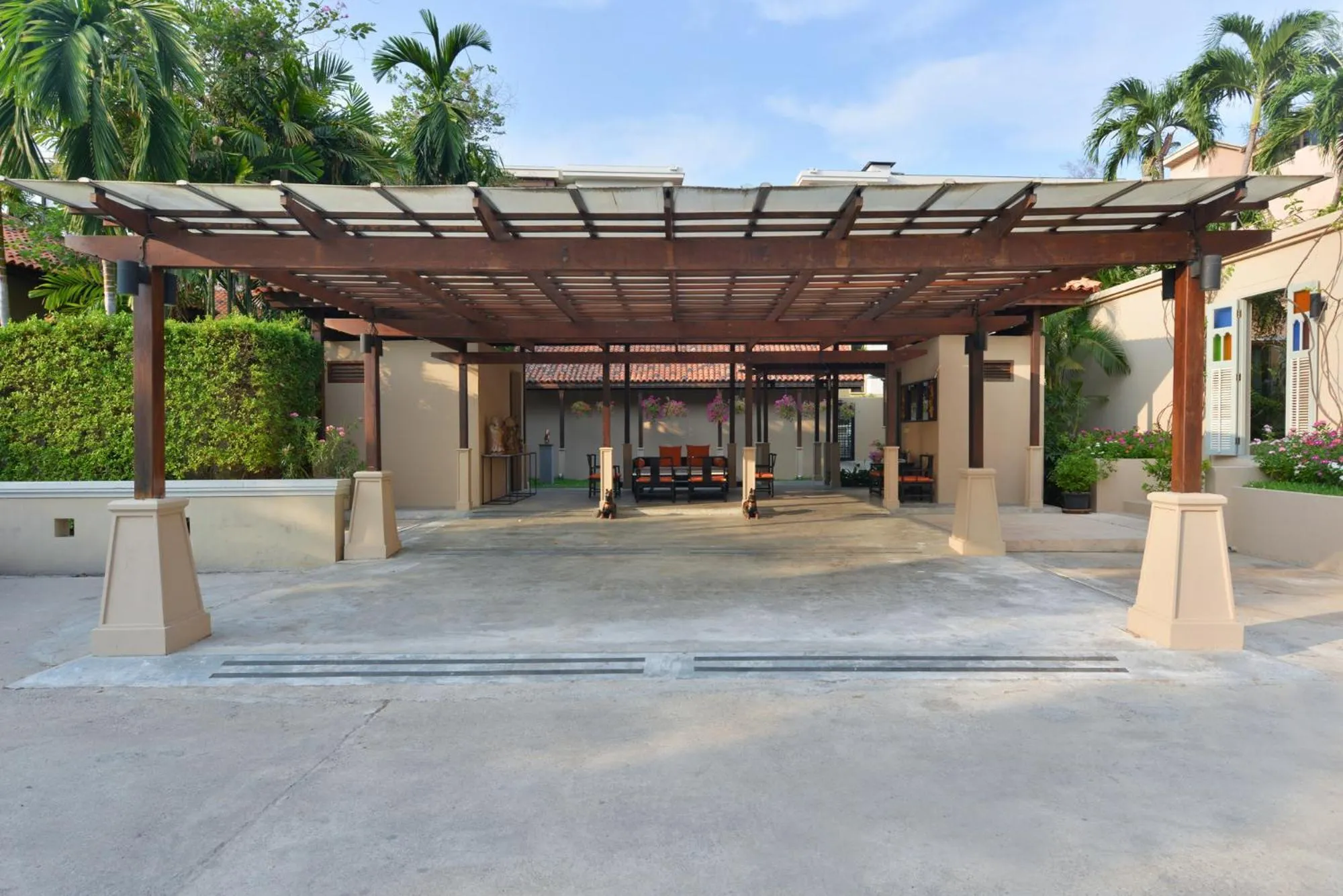 Facade/entrance in Anantasila Beach Resort Hua Hin