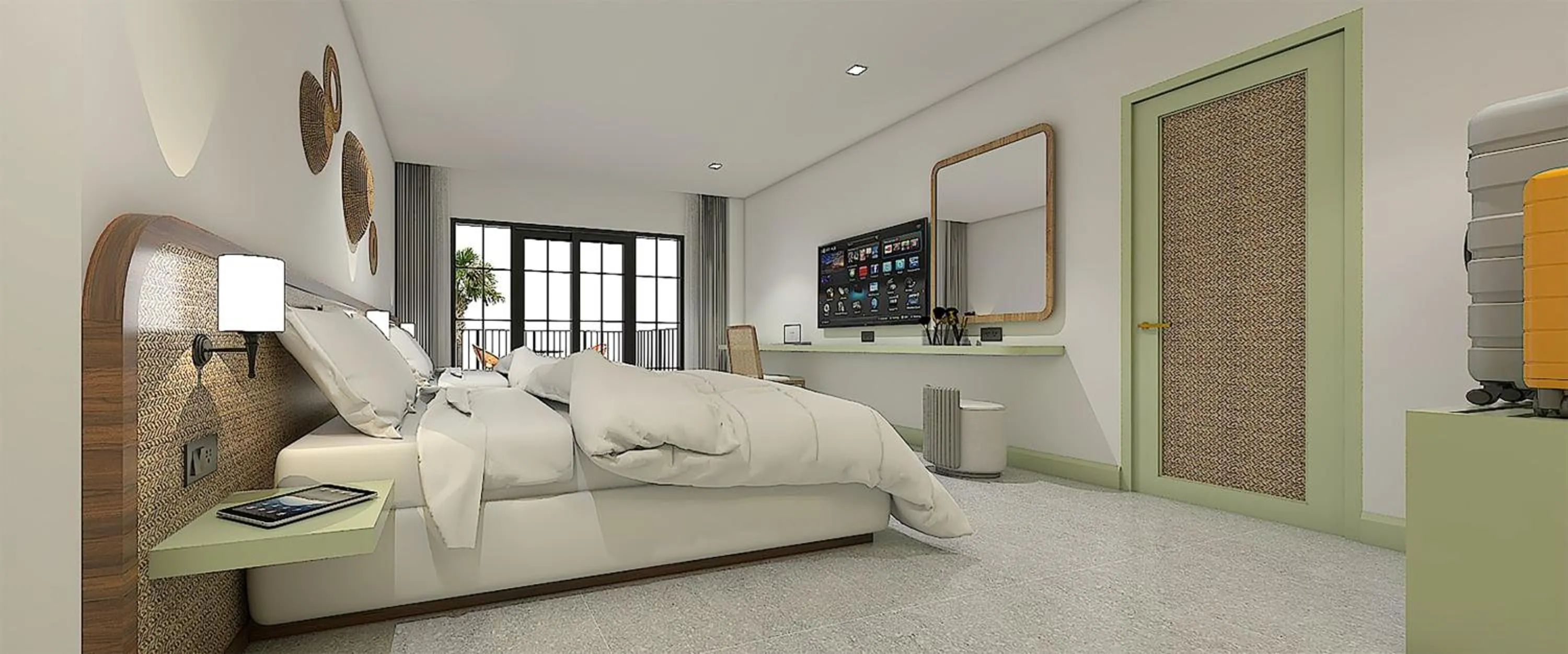 Bed in Anantasila Beach Resort Hua Hin