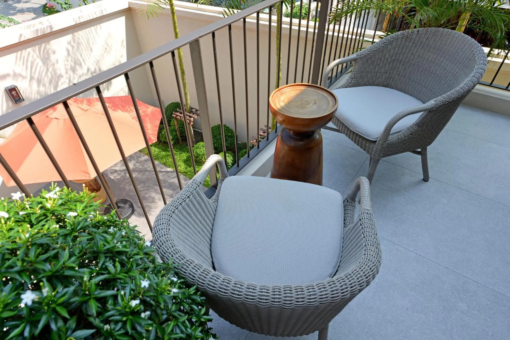 Balcony/Terrace in Anantasila Beach Resort Hua Hin