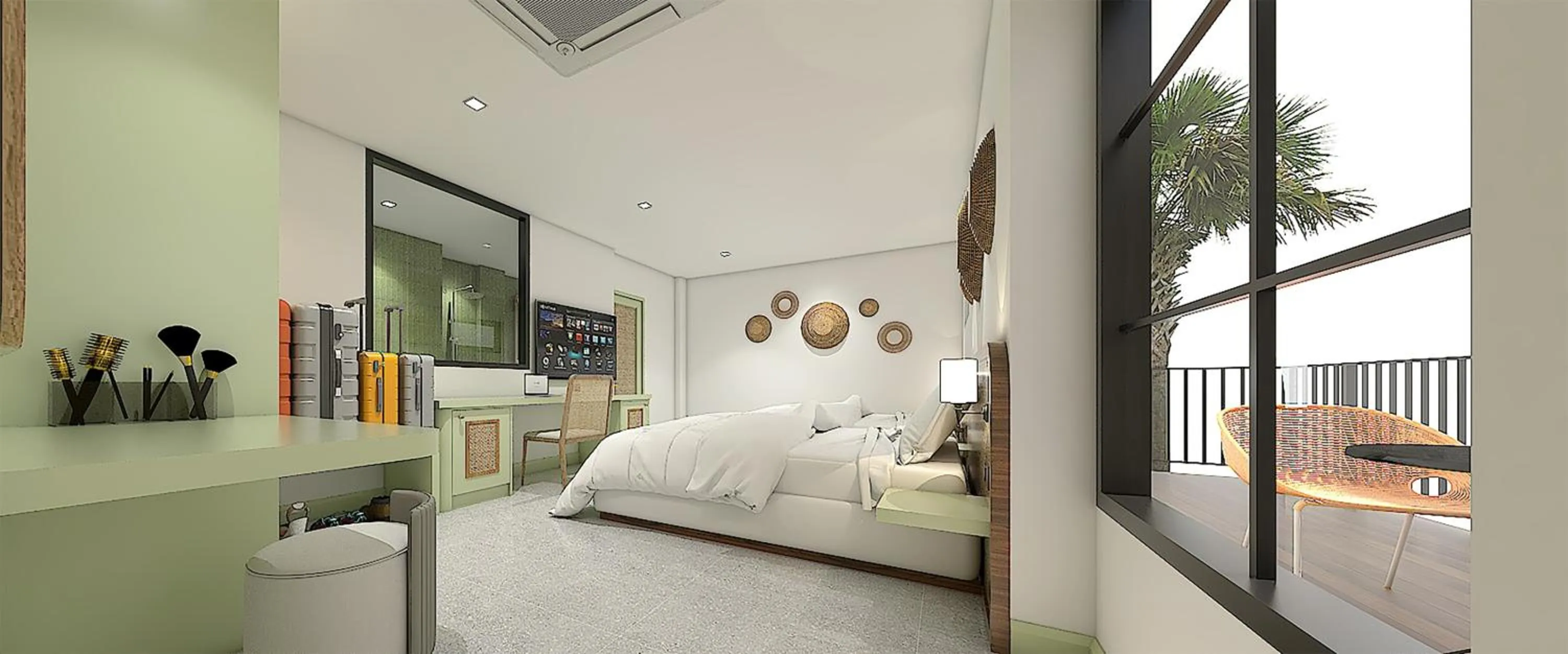 Bedroom, Bed in Anantasila Beach Resort Hua Hin