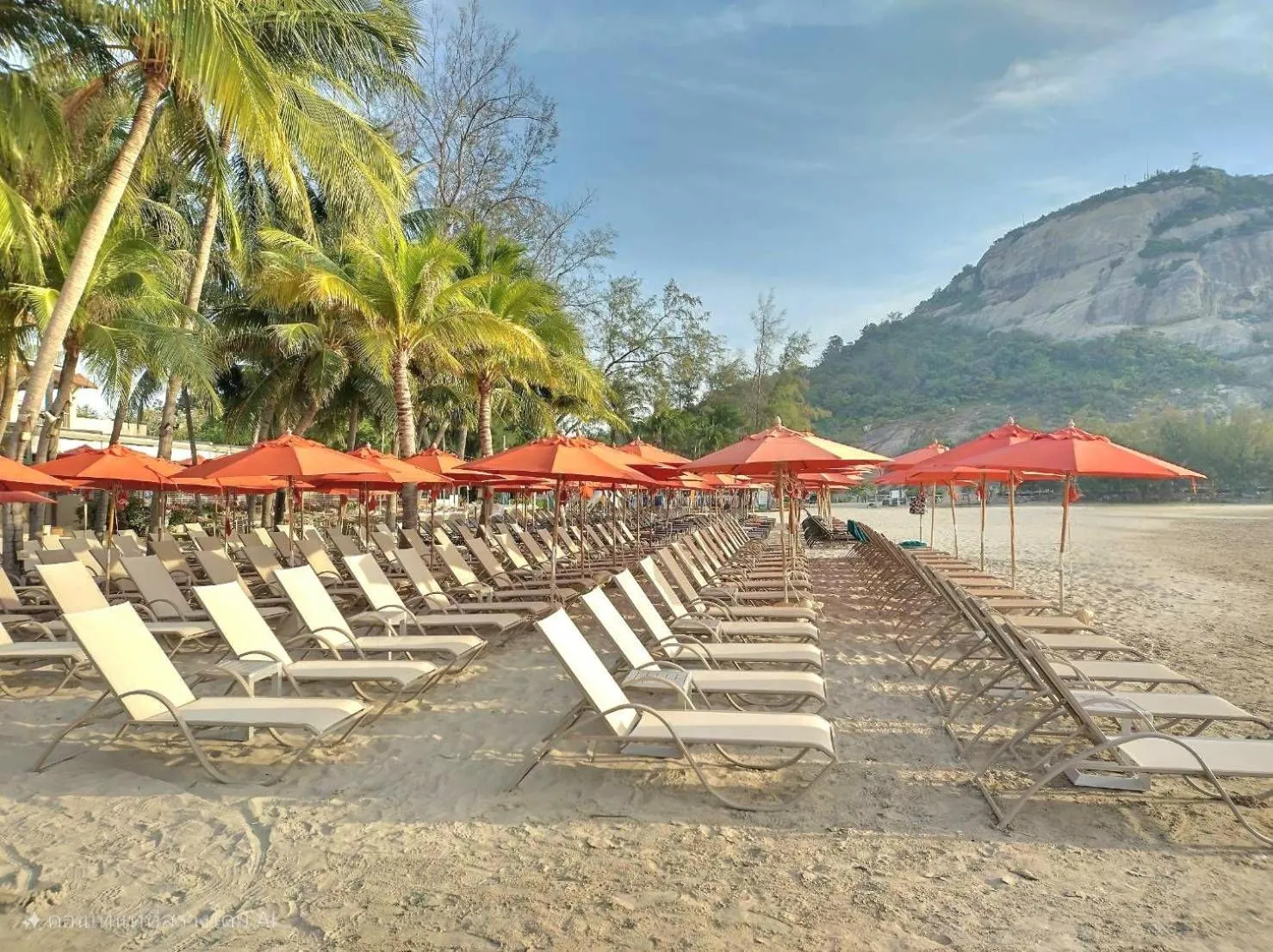 Beach in Anantasila Beach Resort Hua Hin