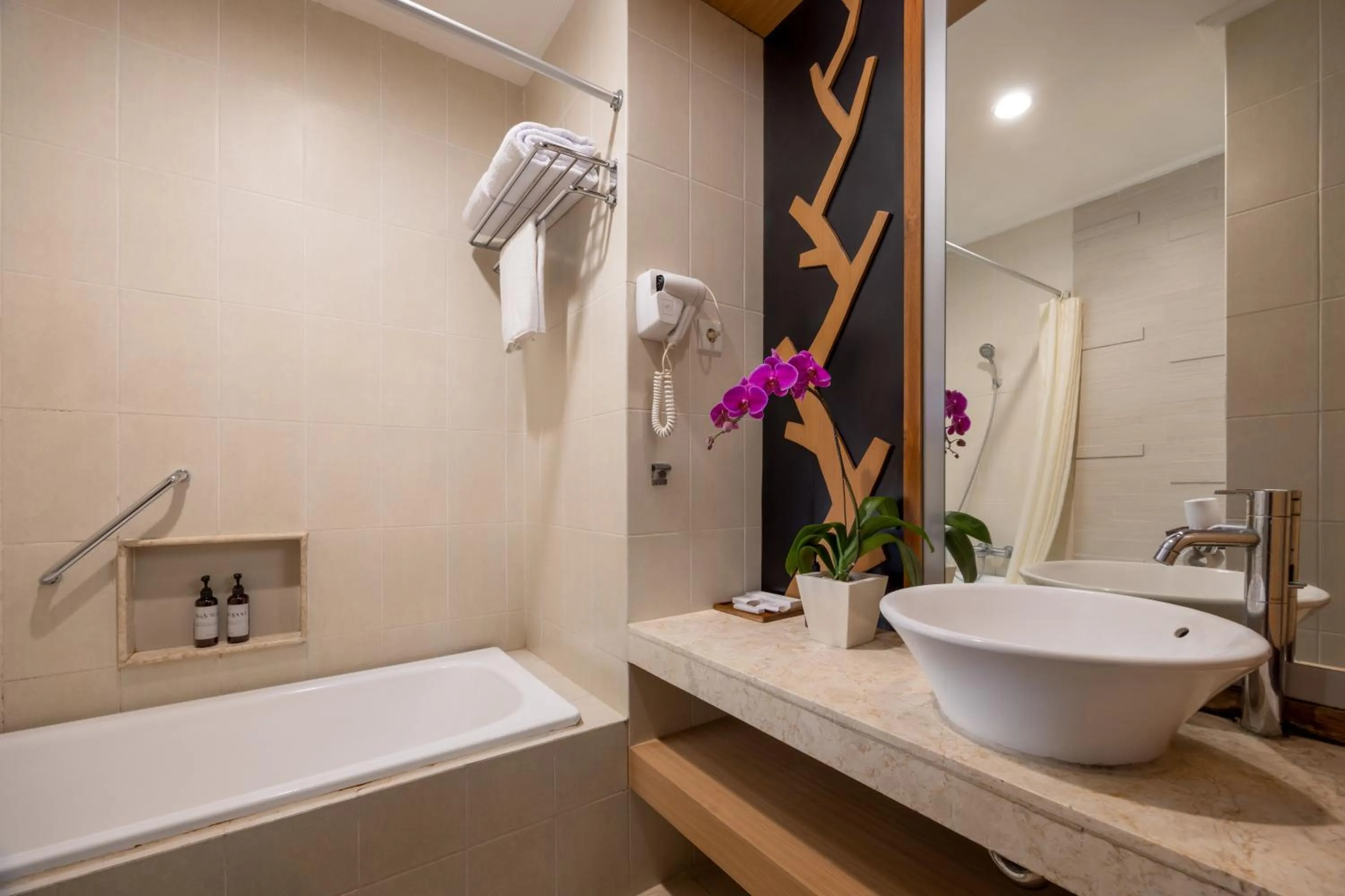 Bathroom in Adhi Jaya Hotel