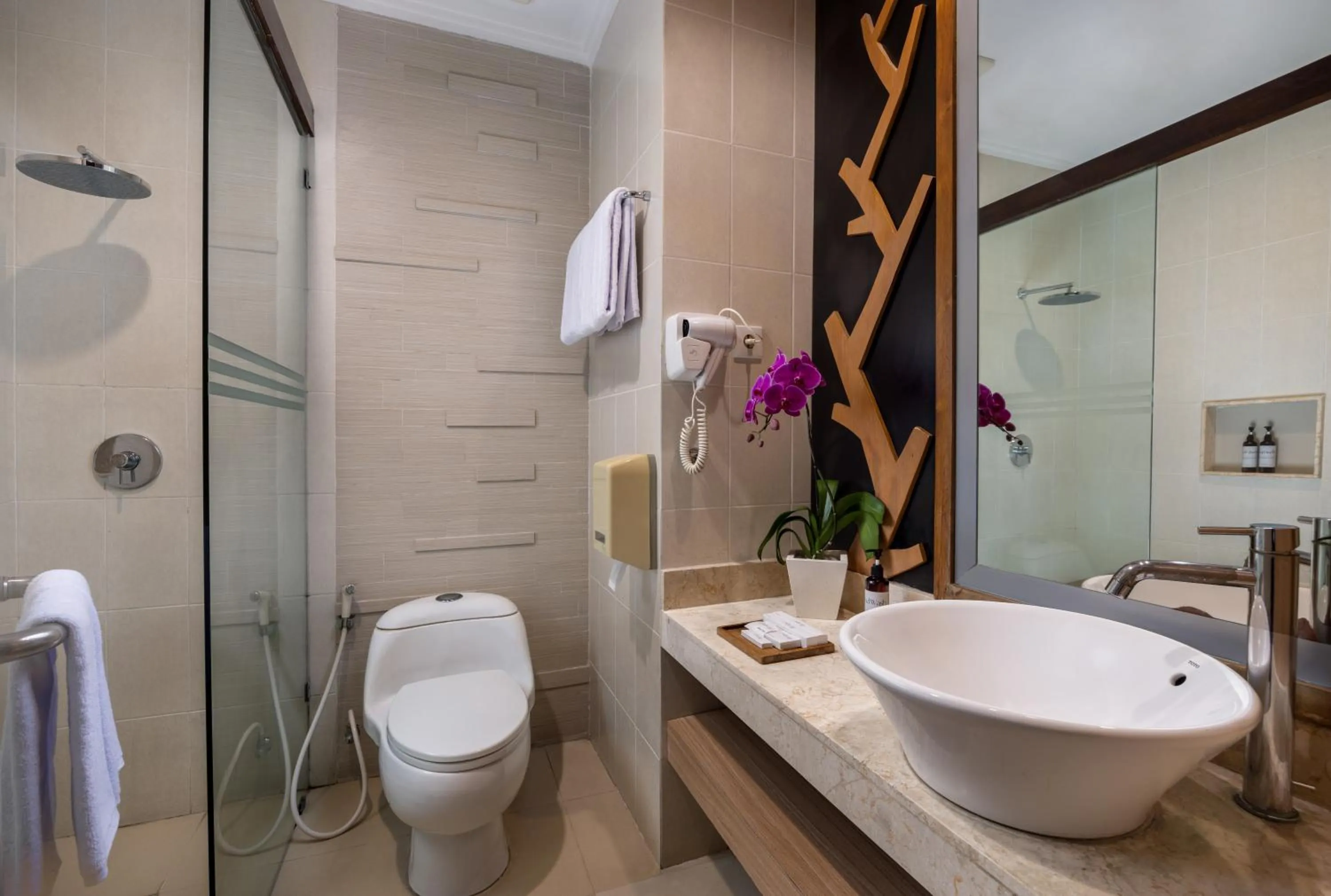 Bathroom in Adhi Jaya Hotel