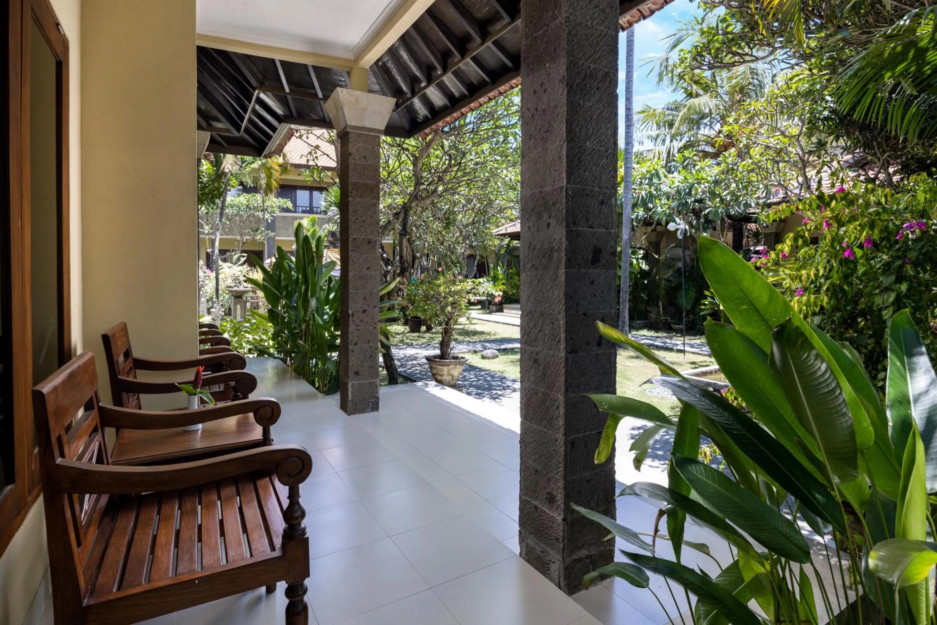 Balcony/Terrace in Adhi Jaya Hotel