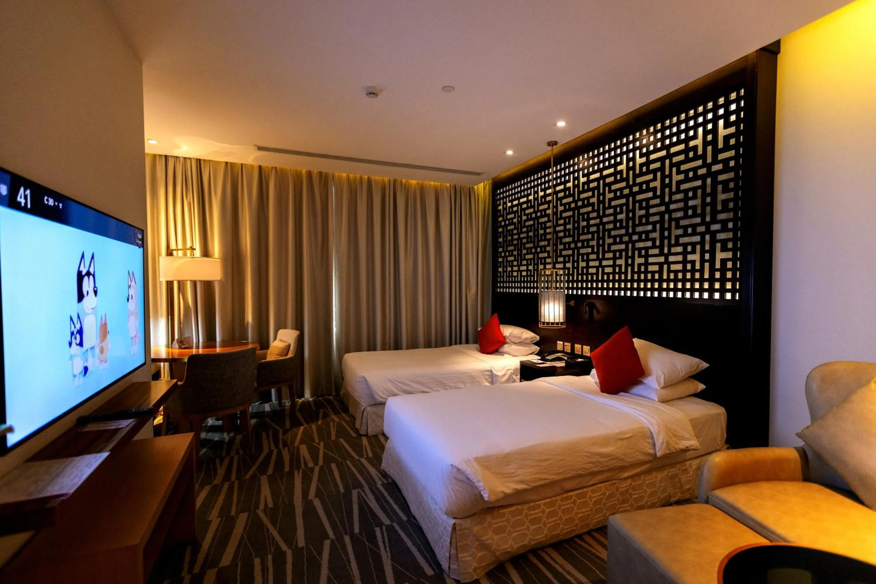 Bedroom, Bed in Ramada Hotel & Suites by Wyndham Al Qassim