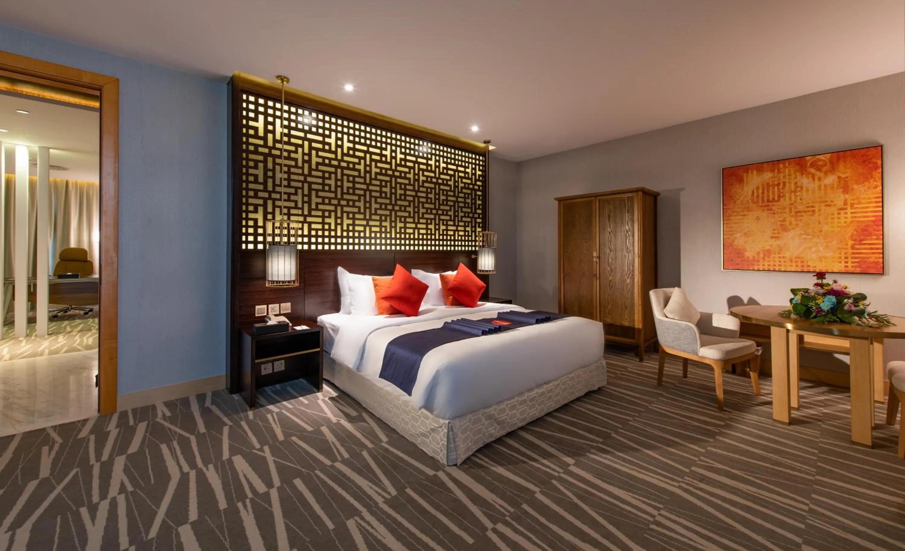 Photo of the whole room, Bed in Ramada Hotel & Suites by Wyndham Al Qassim