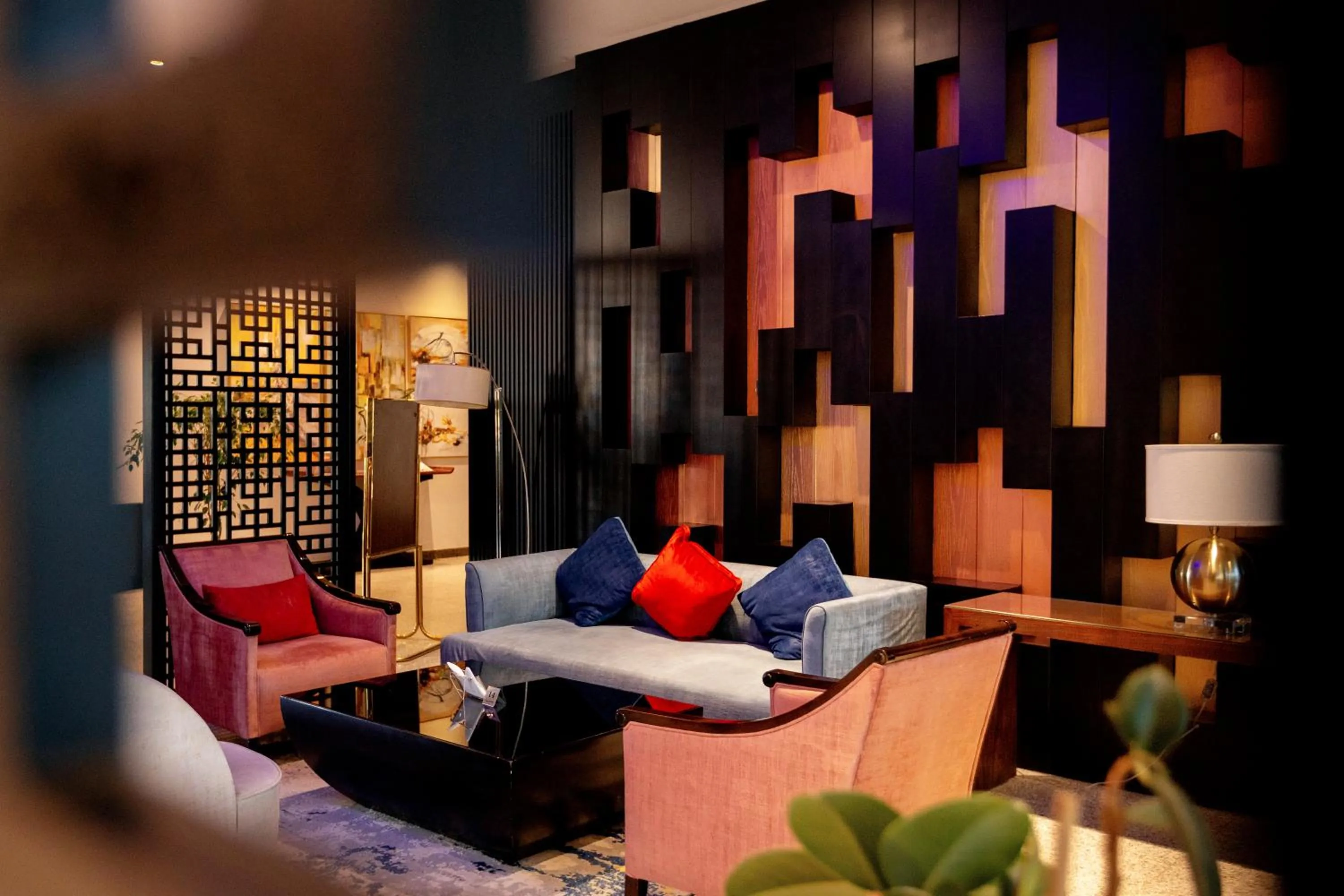 Seating area in Ramada Hotel & Suites by Wyndham Al Qassim