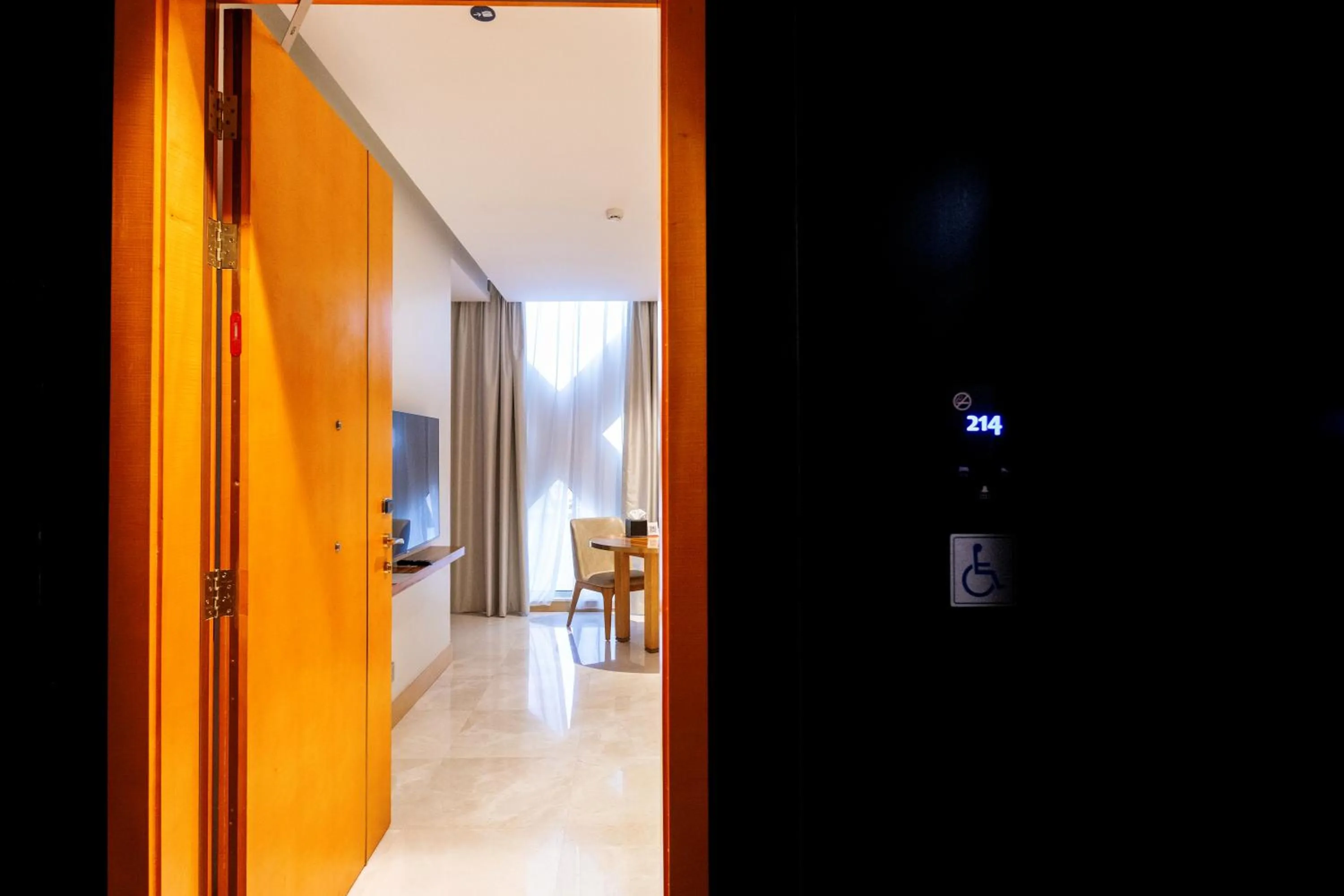 Facility for disabled guests in Ramada Hotel & Suites by Wyndham Al Qassim