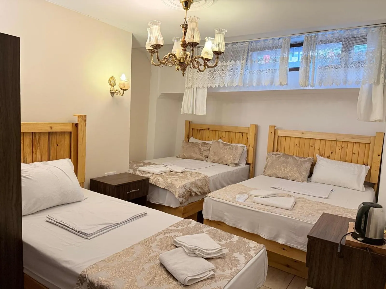 Bed in Magnificent Hotel