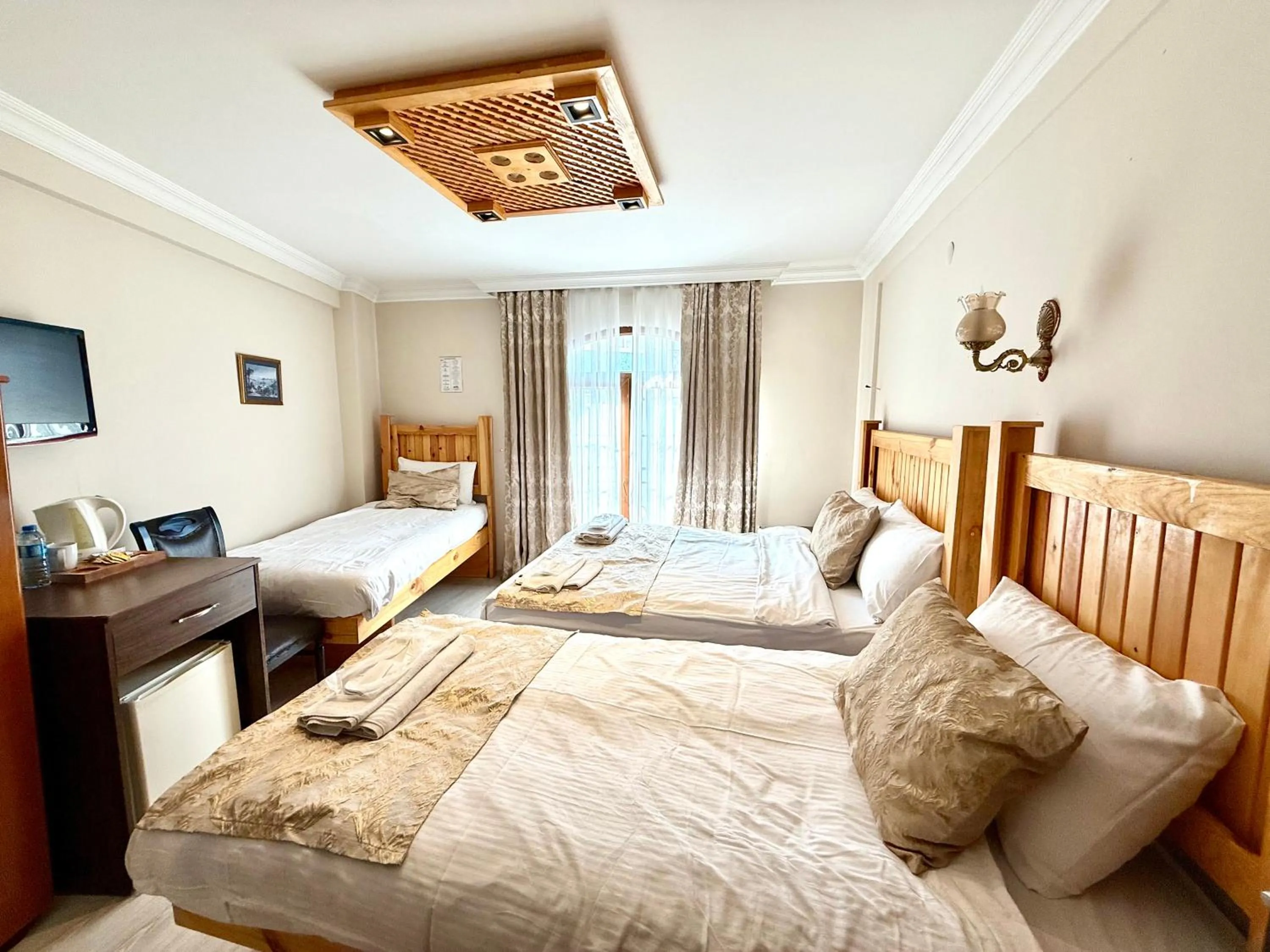 Bed in Magnificent Hotel