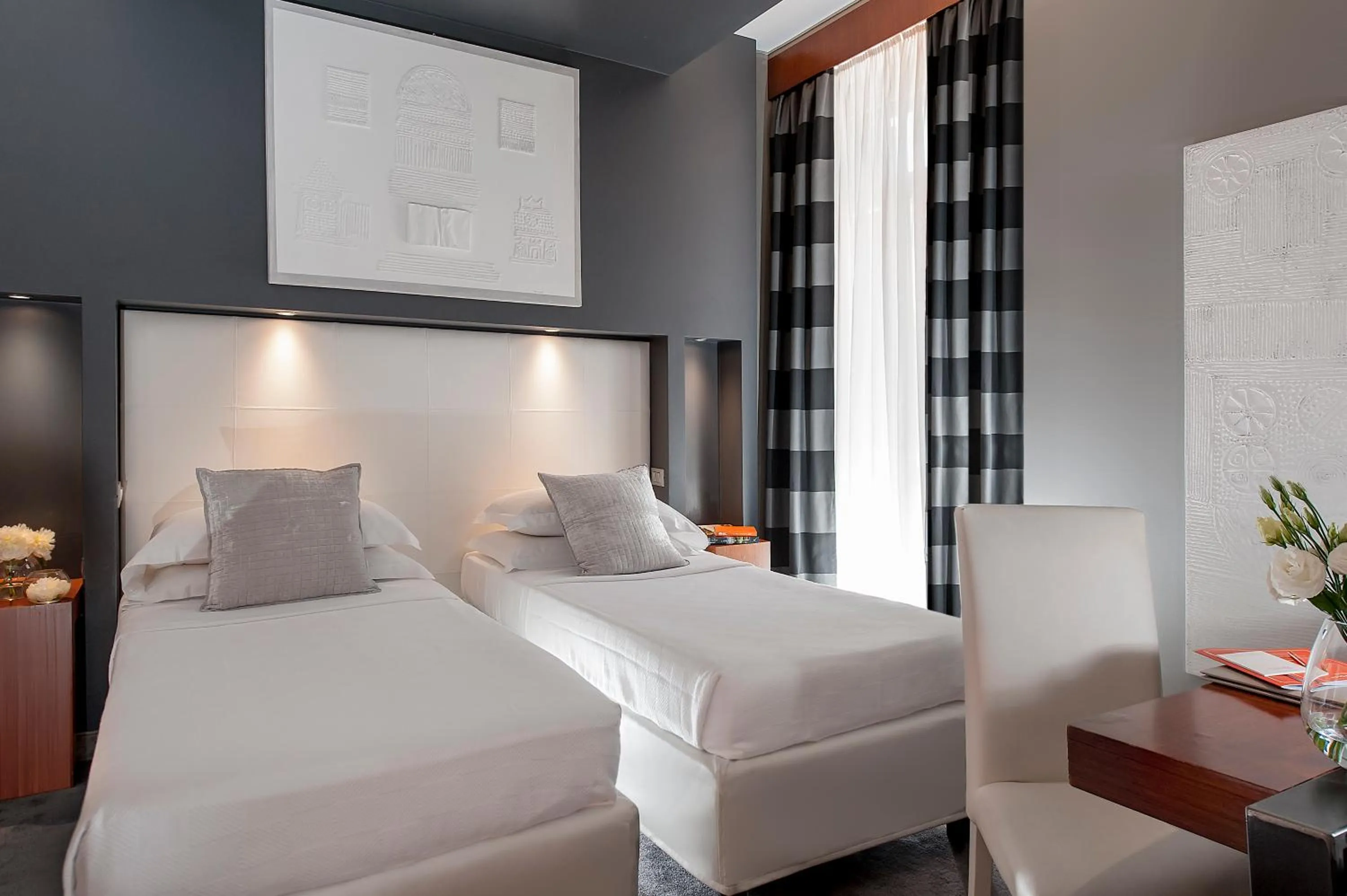 Bed in Hotel Metropolis