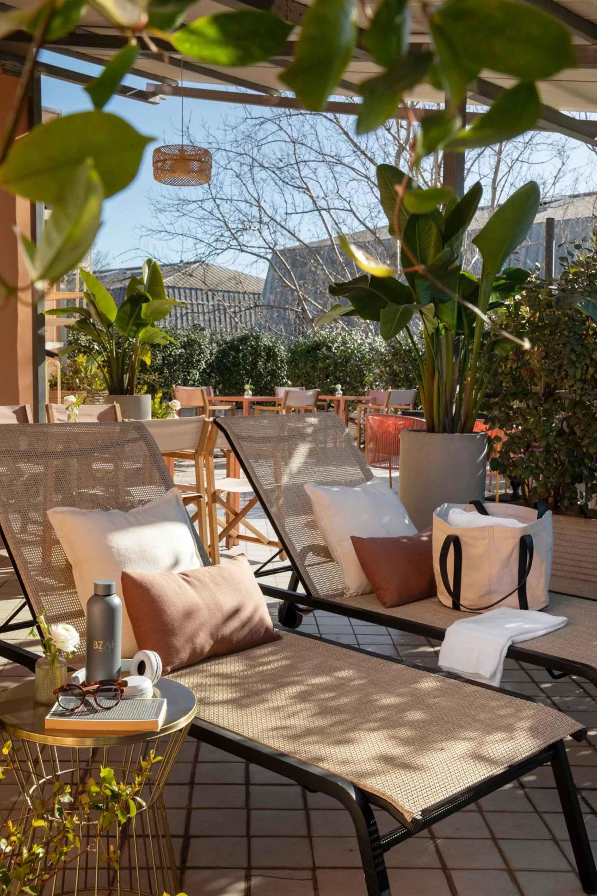 Patio in Hotel Marisa