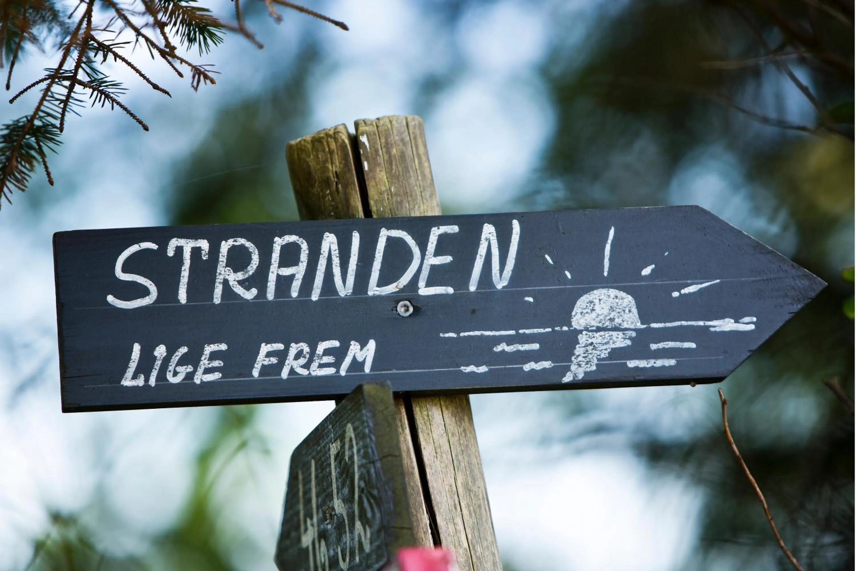 Beach in Gl. Brydegaard