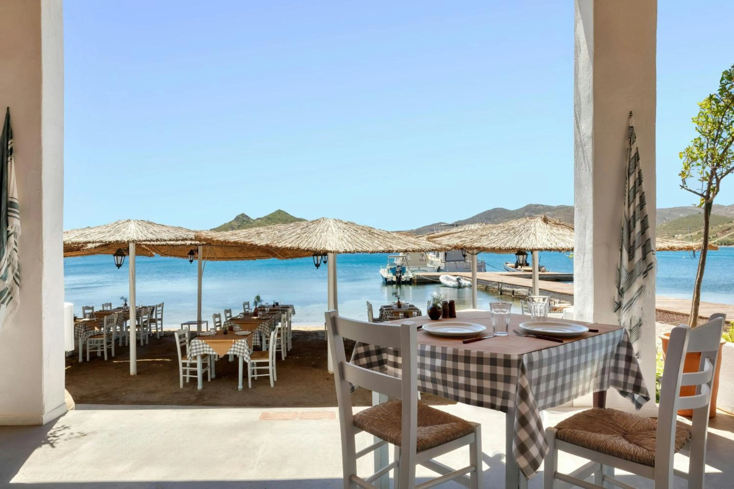 Restaurant/places to eat in Patmos Aktis, a Luxury Collection Resort & Spa, Greece