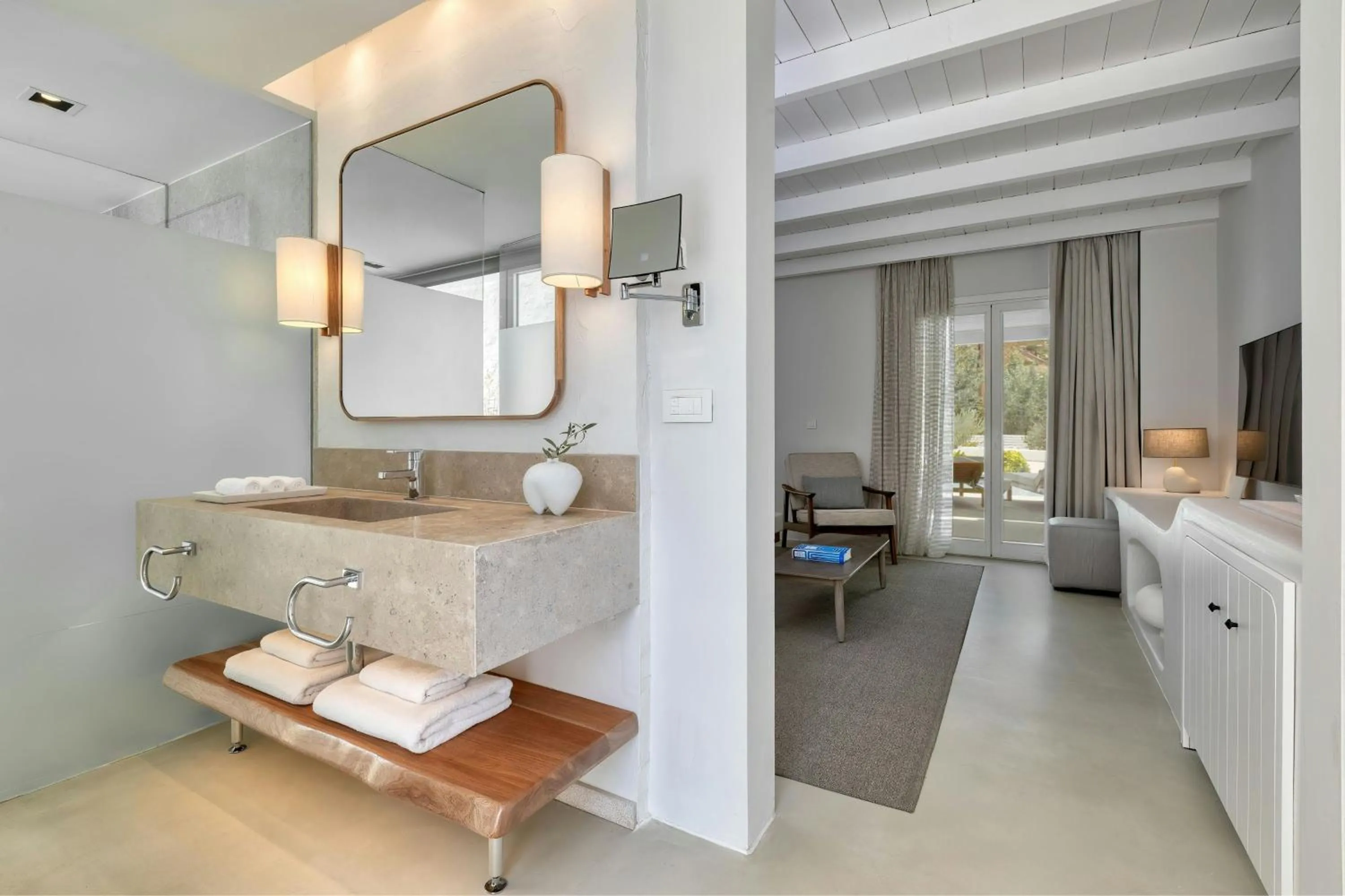 Bathroom in Patmos Aktis, a Luxury Collection Resort & Spa, Greece