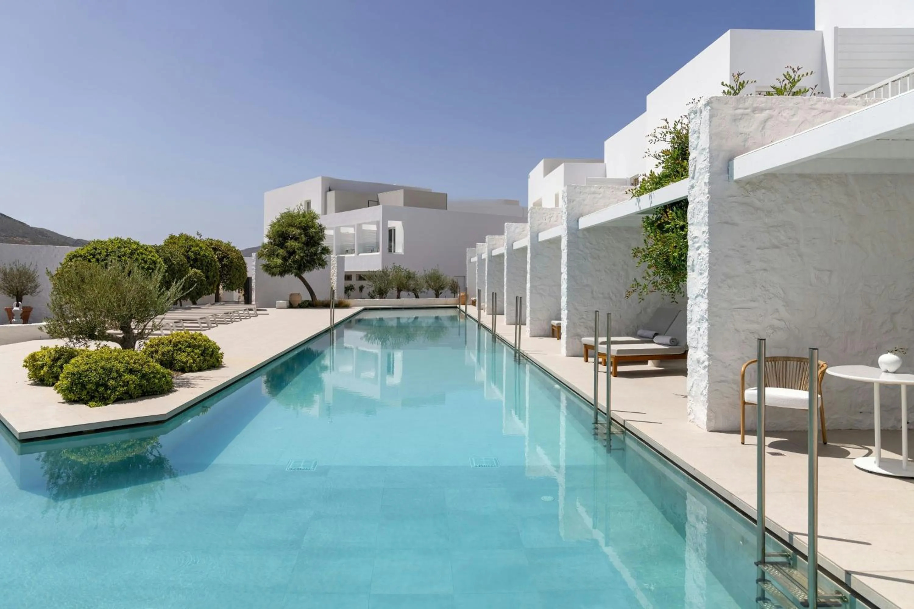 Swimming pool in Patmos Aktis, a Luxury Collection Resort & Spa, Greece