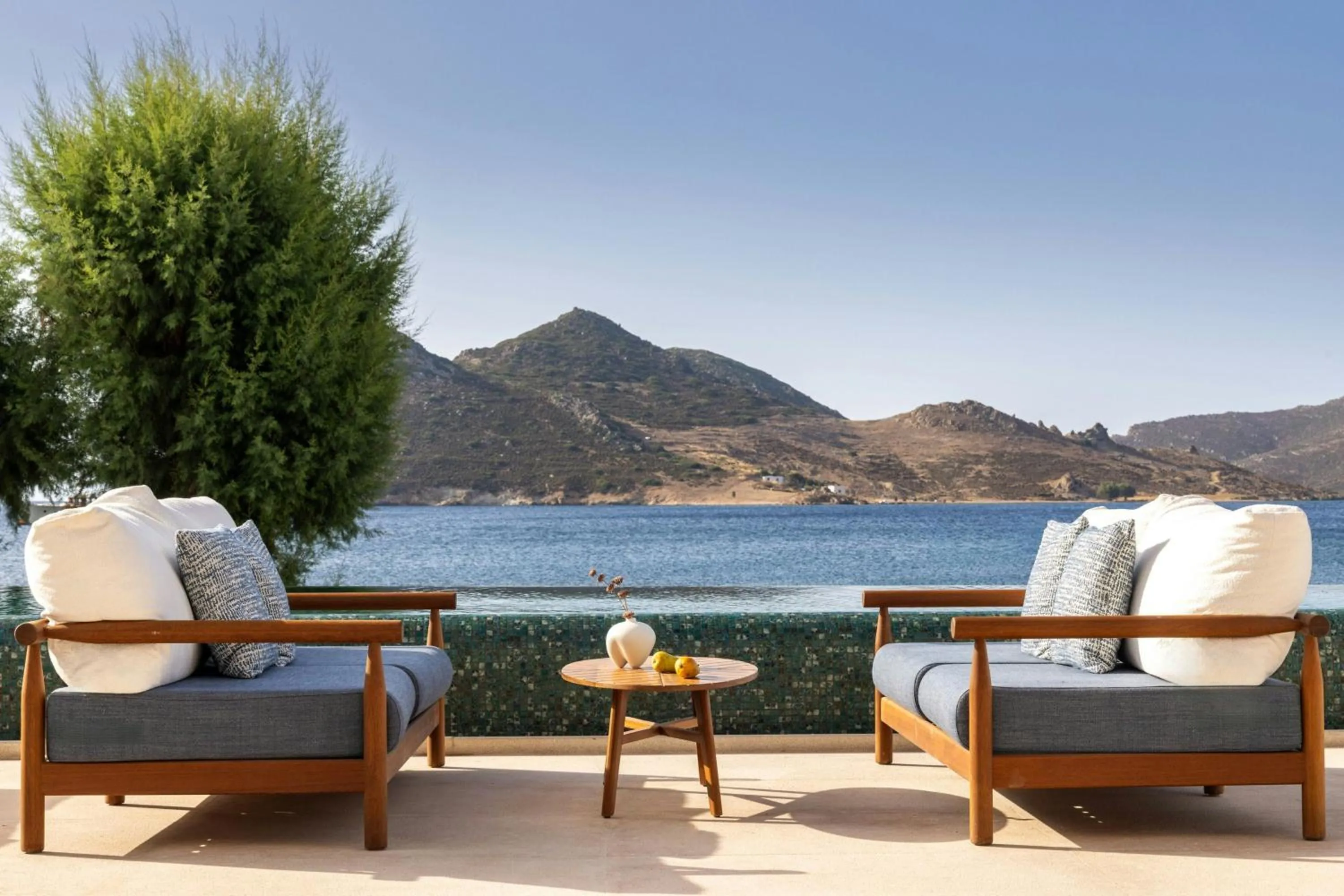 Restaurant/places to eat in Patmos Aktis, a Luxury Collection Resort & Spa, Greece