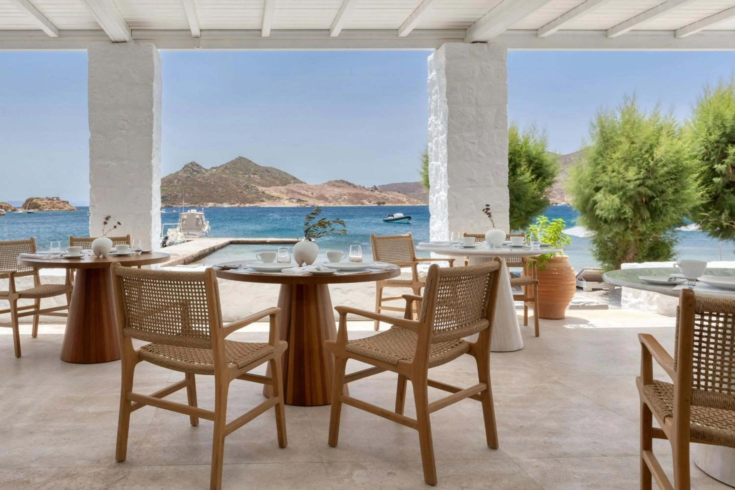 Breakfast in Patmos Aktis, a Luxury Collection Resort & Spa, Greece