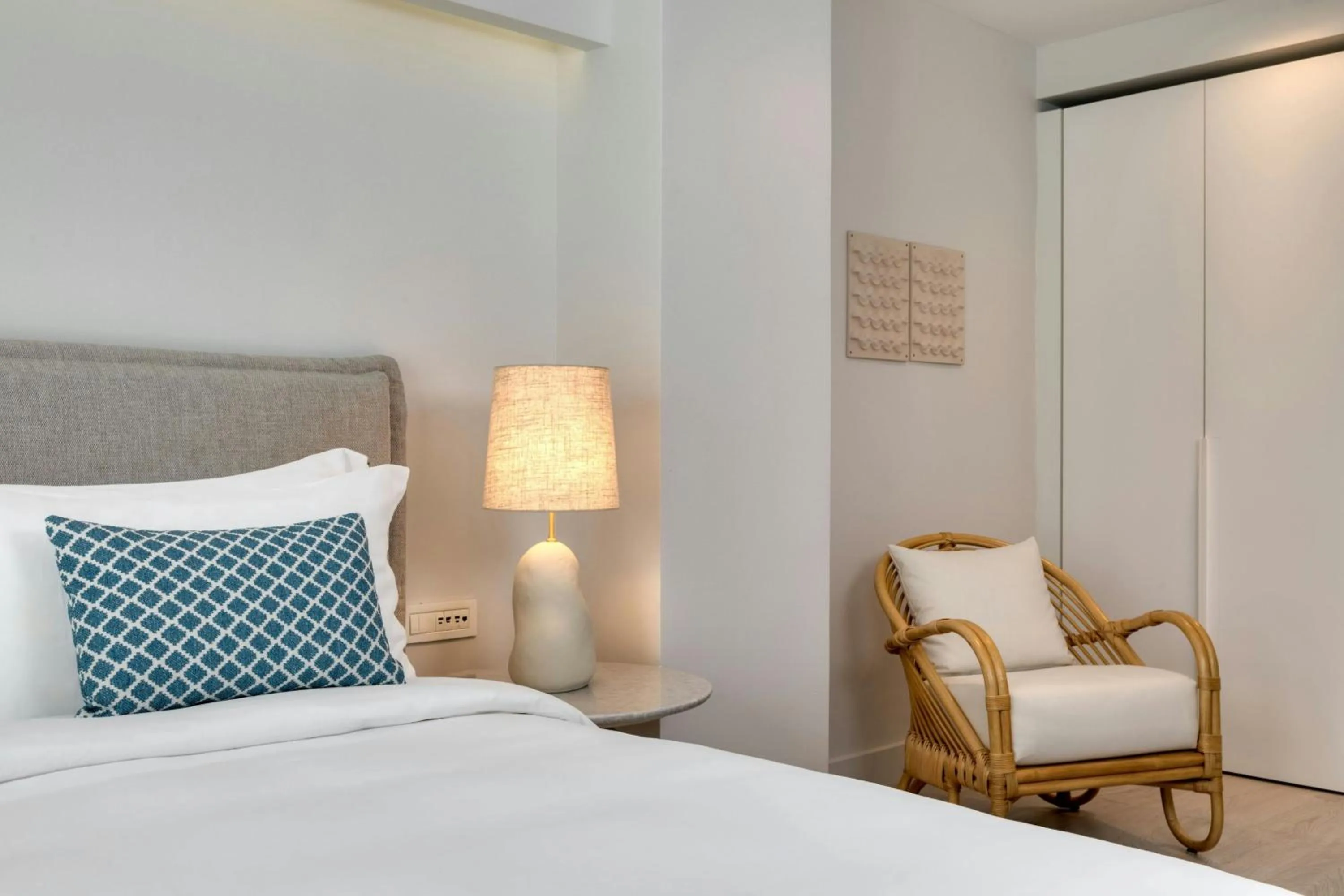 Photo of the whole room, Bed in Patmos Aktis, a Luxury Collection Resort & Spa, Greece