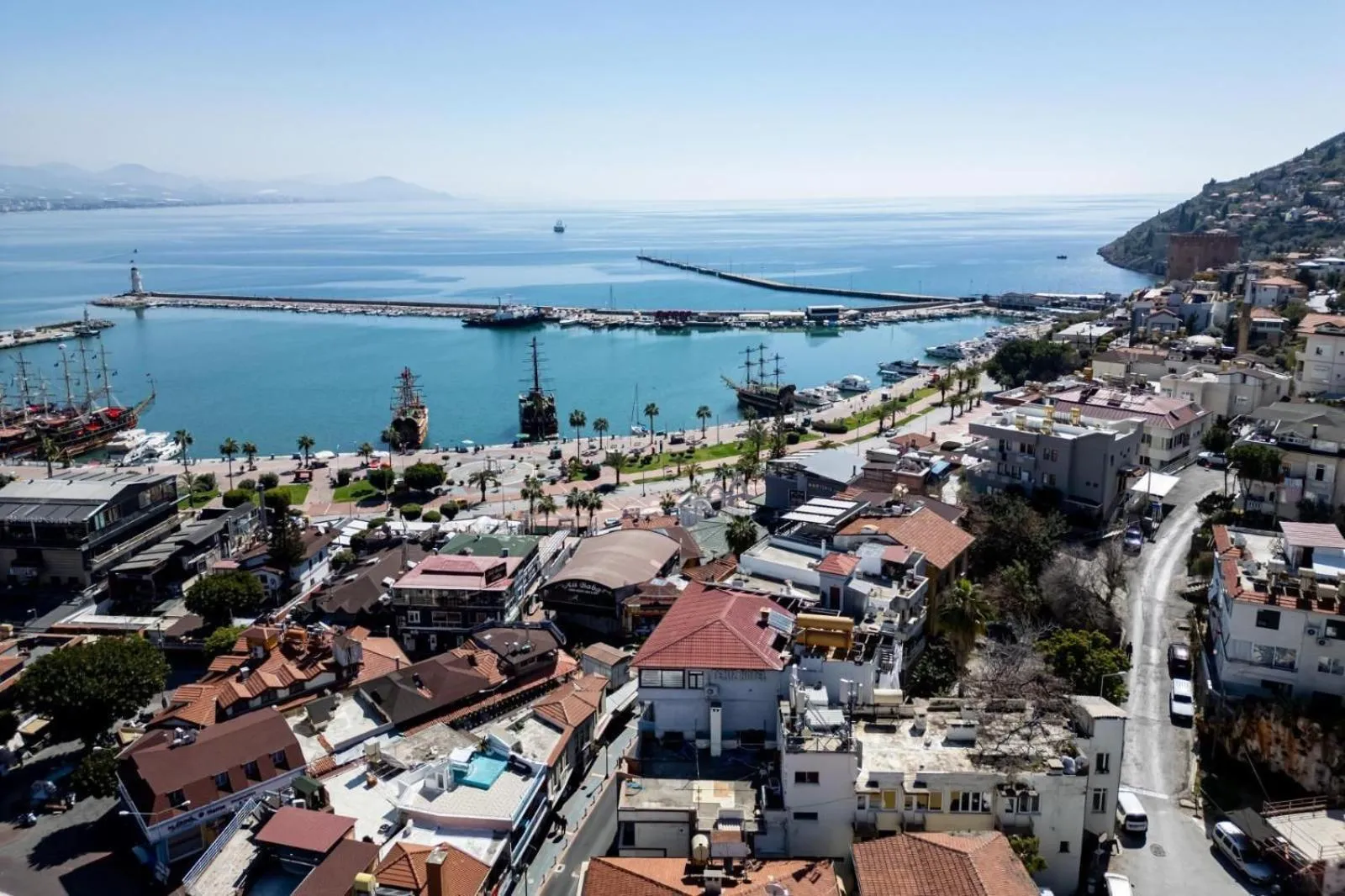 Bird's eye view in Temiz Hotel