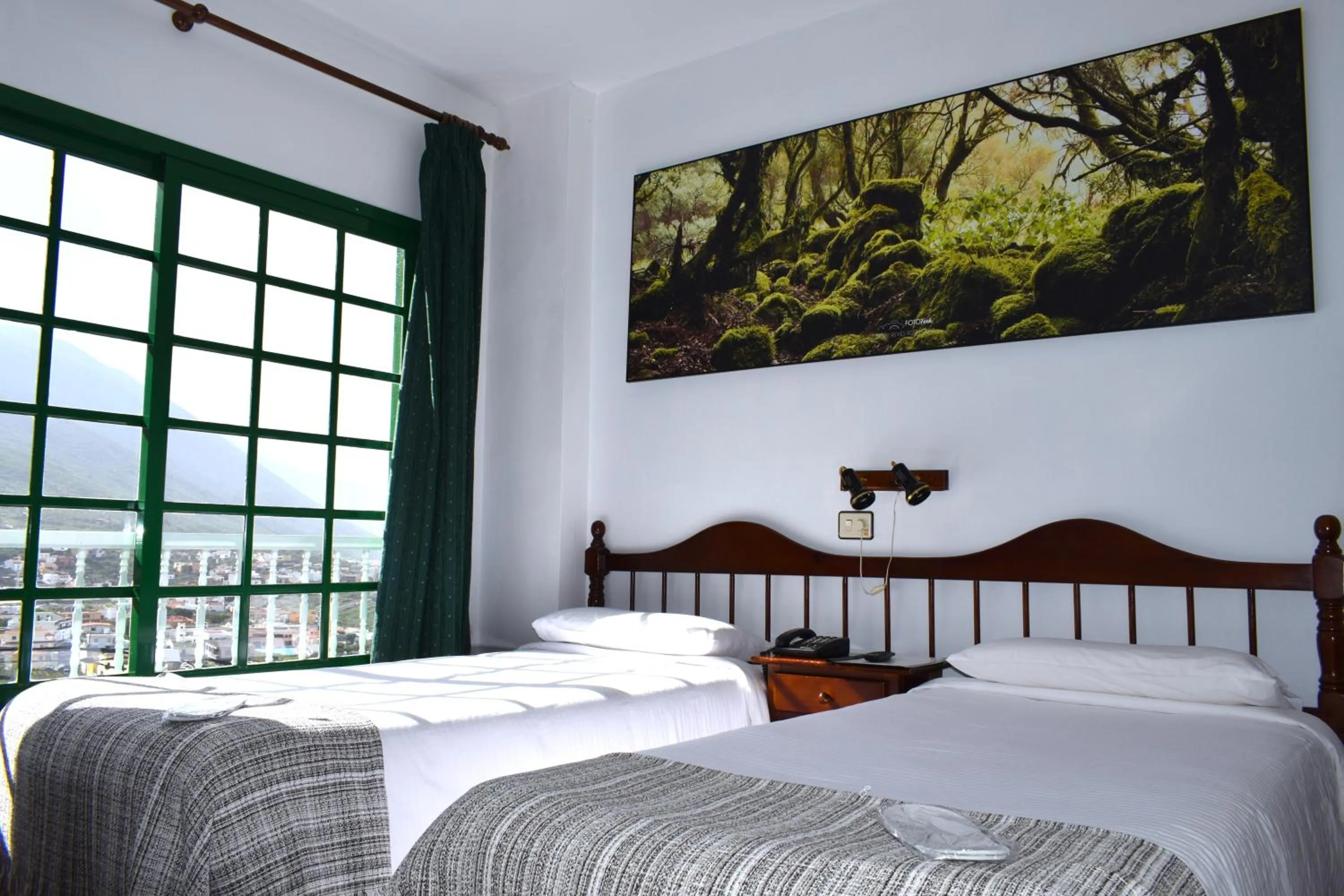 Bed in Hotel Ida Inés