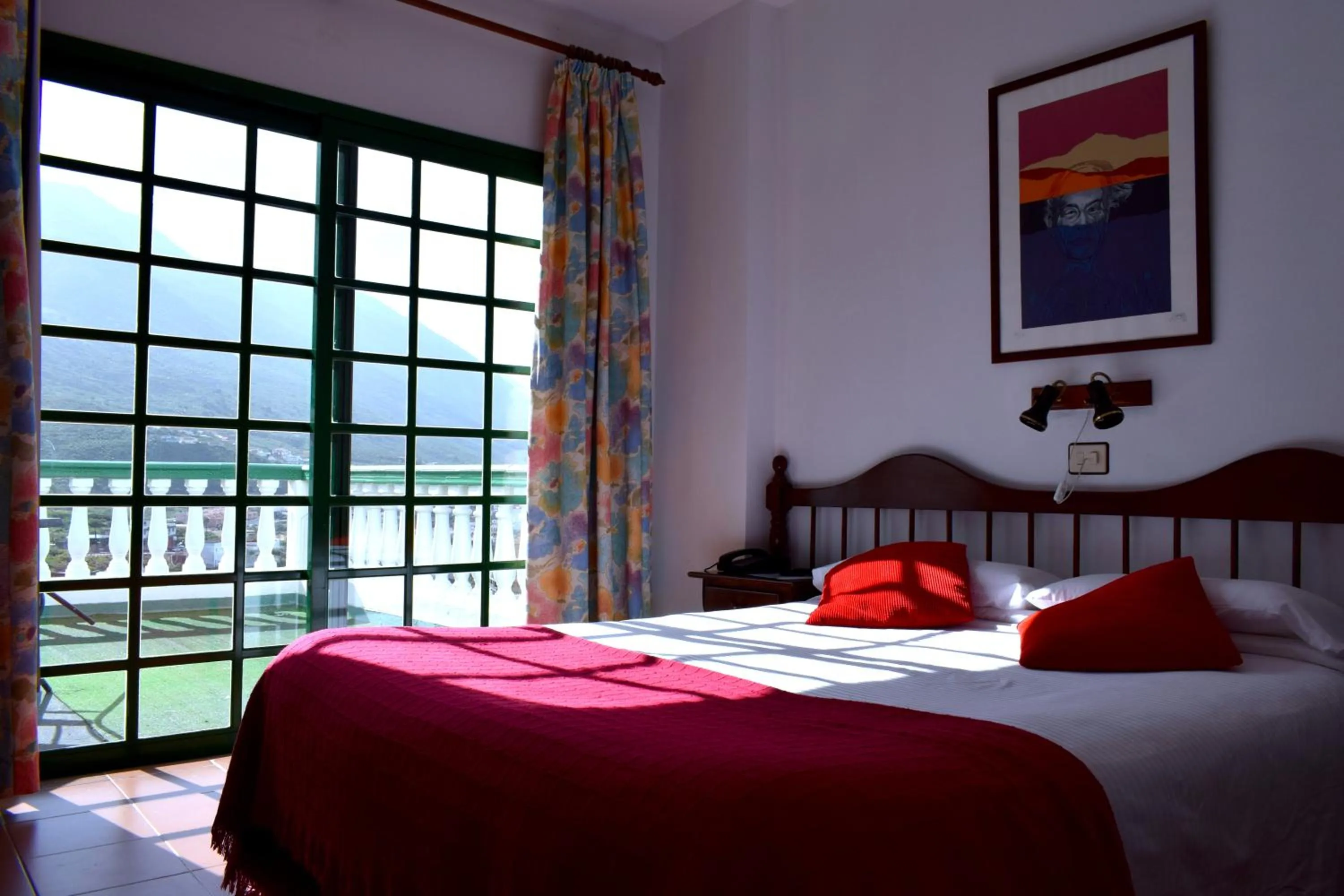 Bed in Hotel Ida Inés