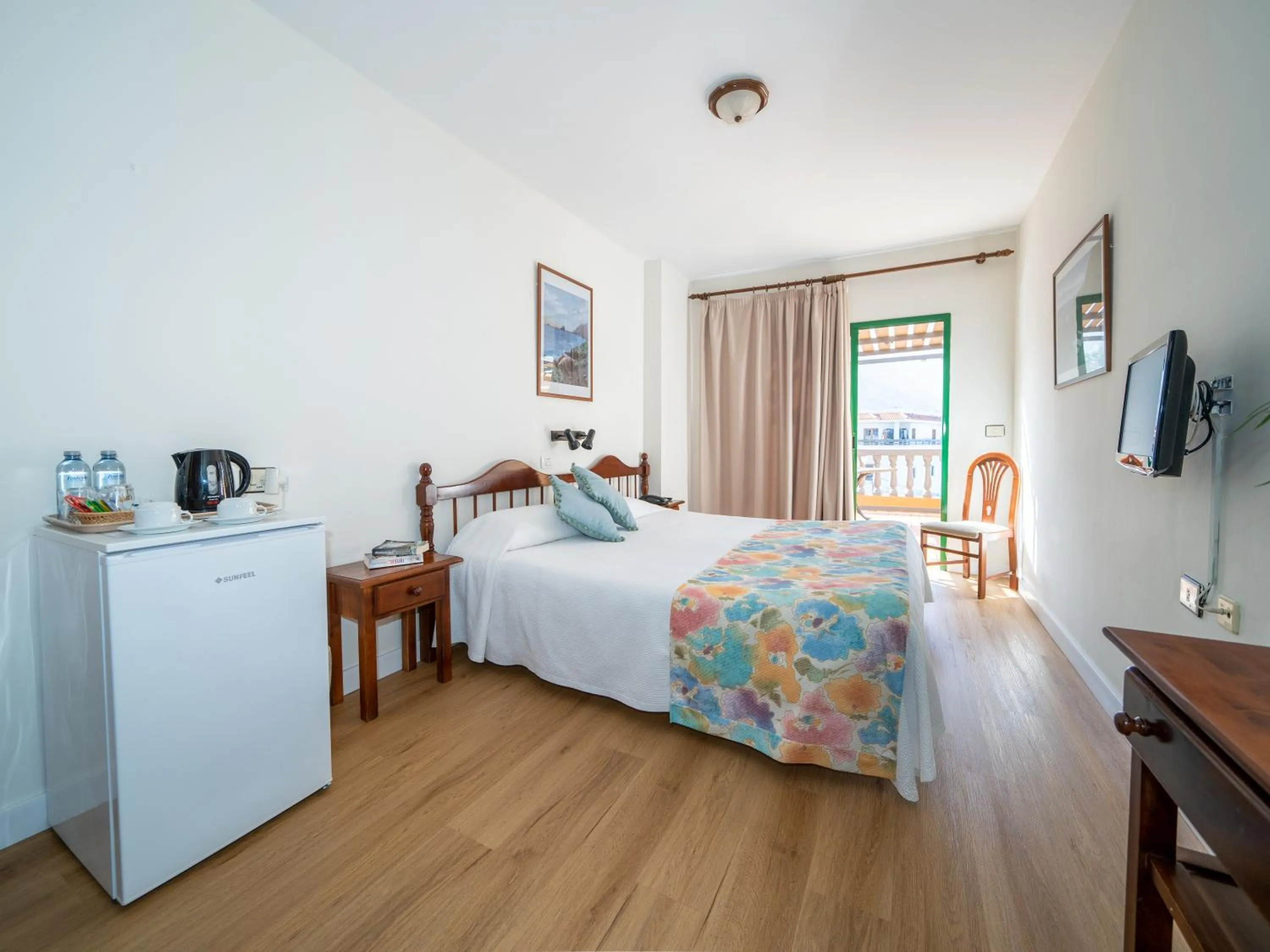 Bed in Hotel Ida Inés