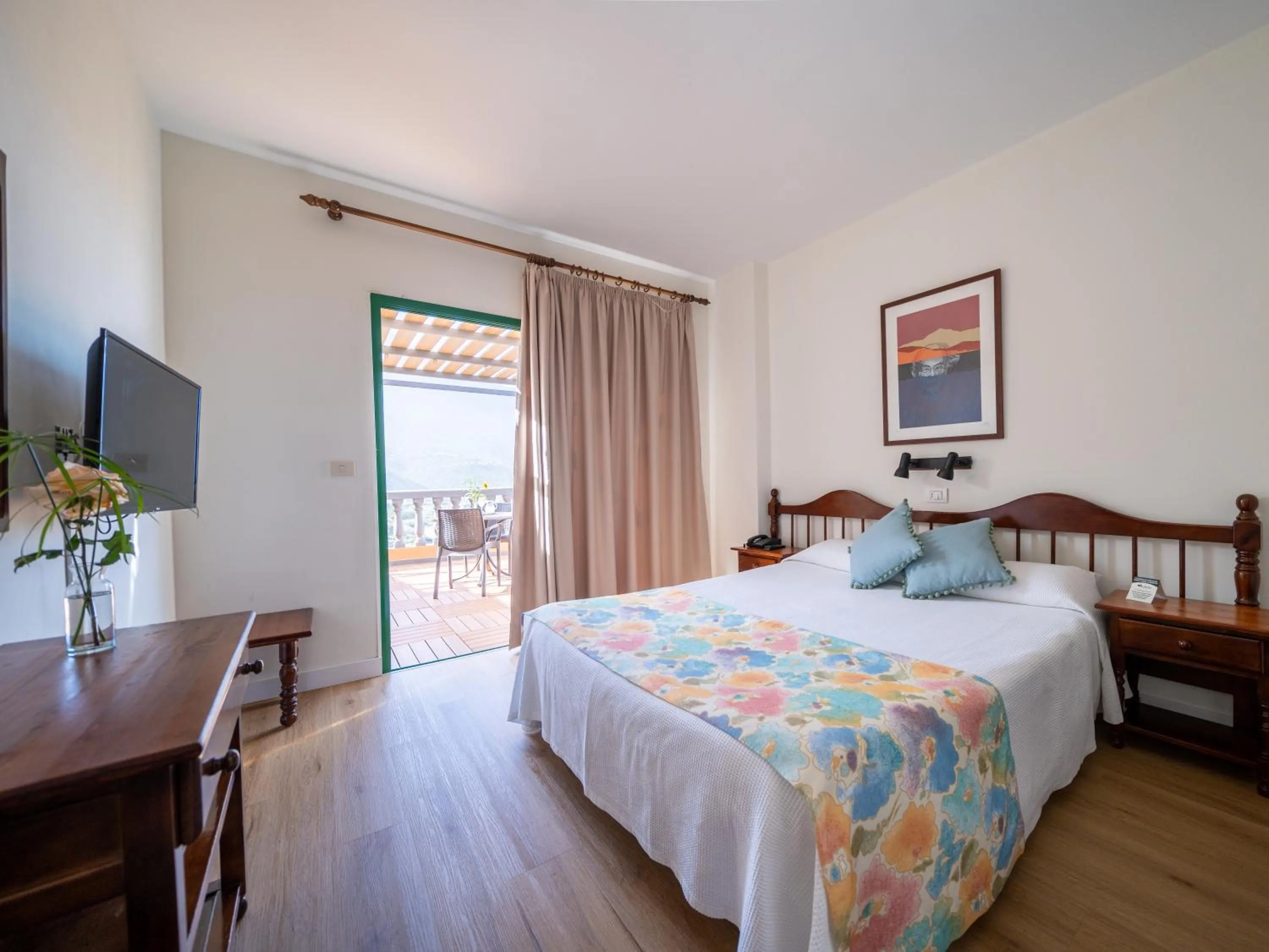 Bed in Hotel Ida Inés