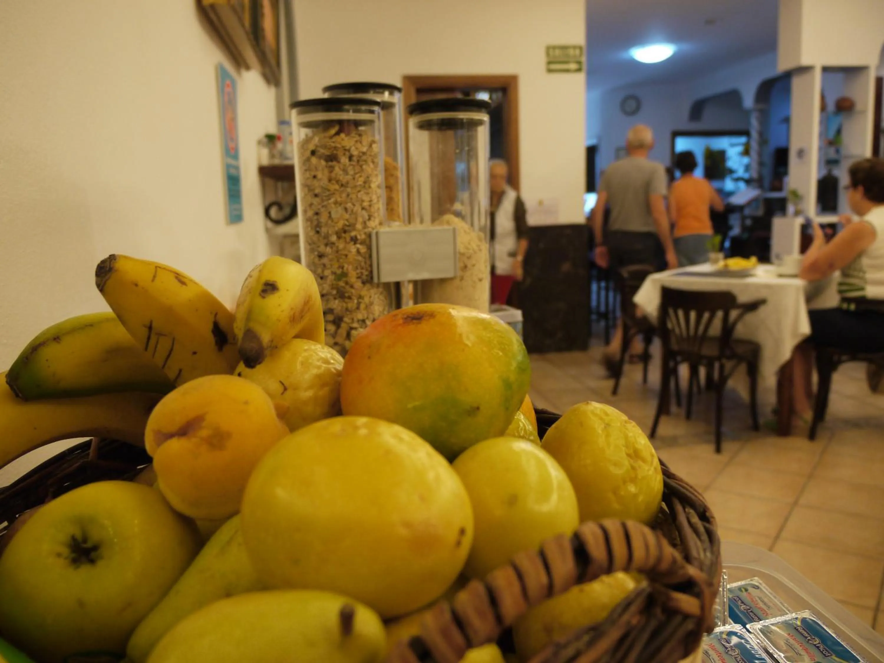 Continental breakfast in Hotel Ida Inés