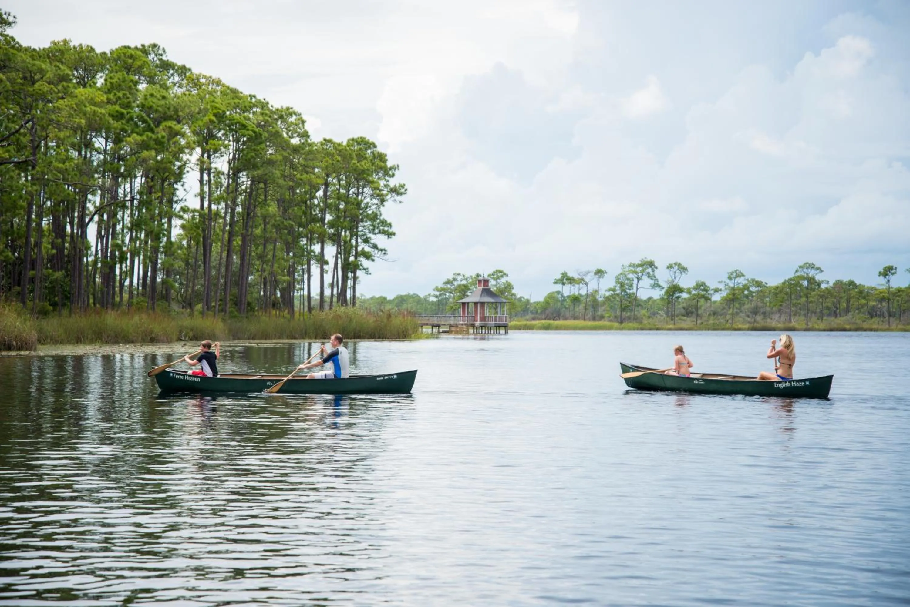 Natural landscape in WaterColor Inn & Resort