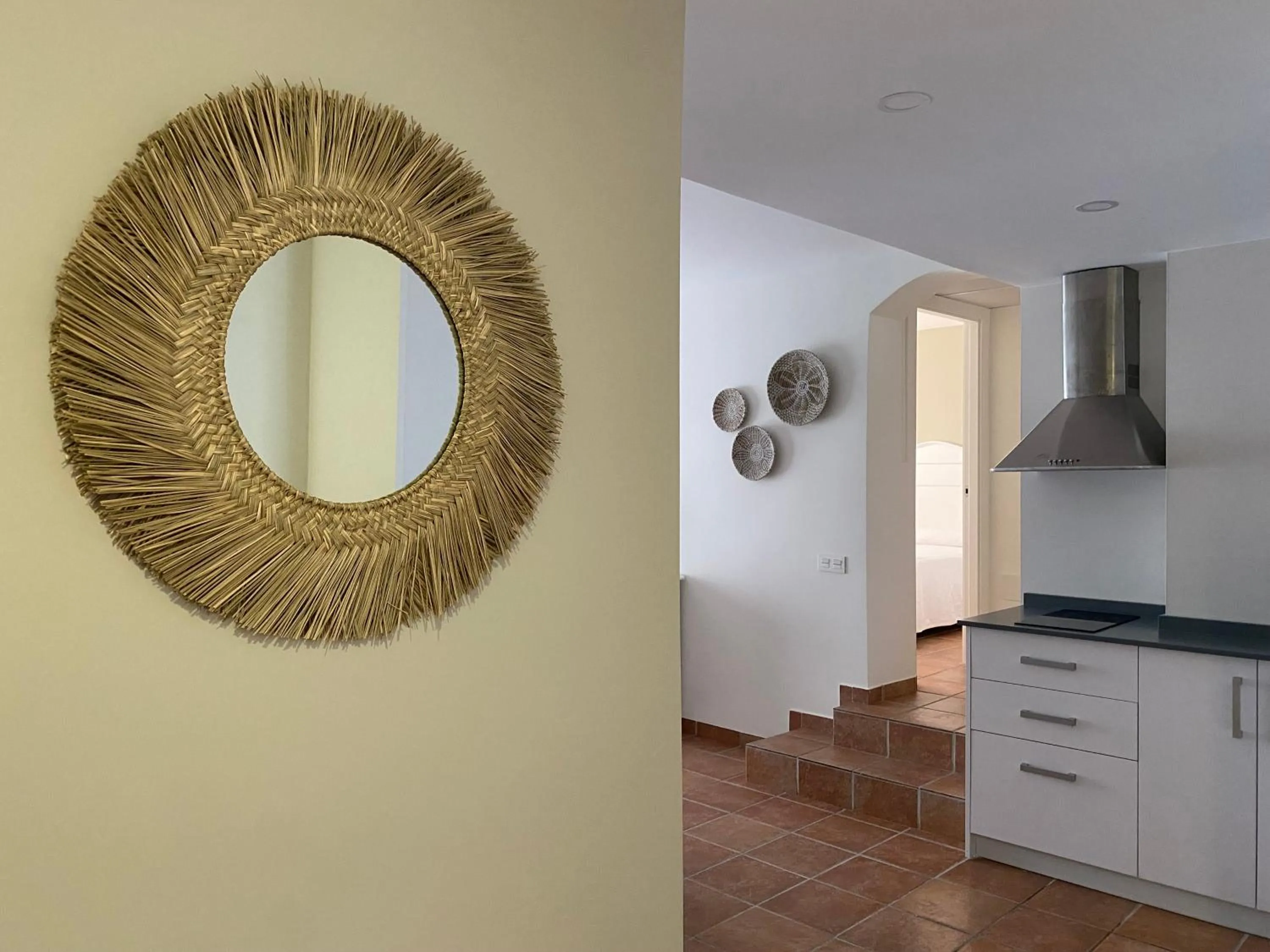 kitchen in Apartahotel Vistamar San José