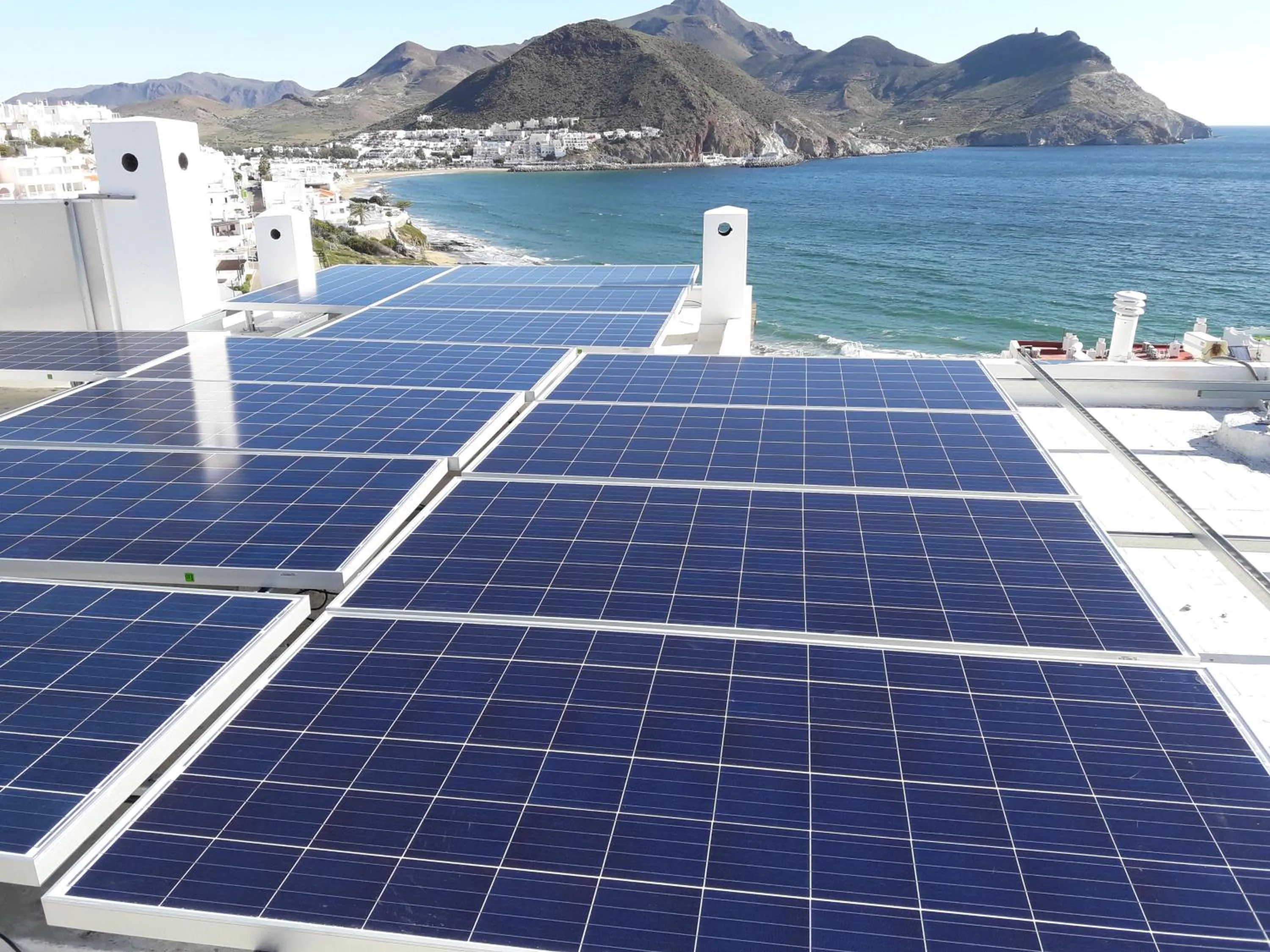 Sea view in Apartahotel Vistamar San José