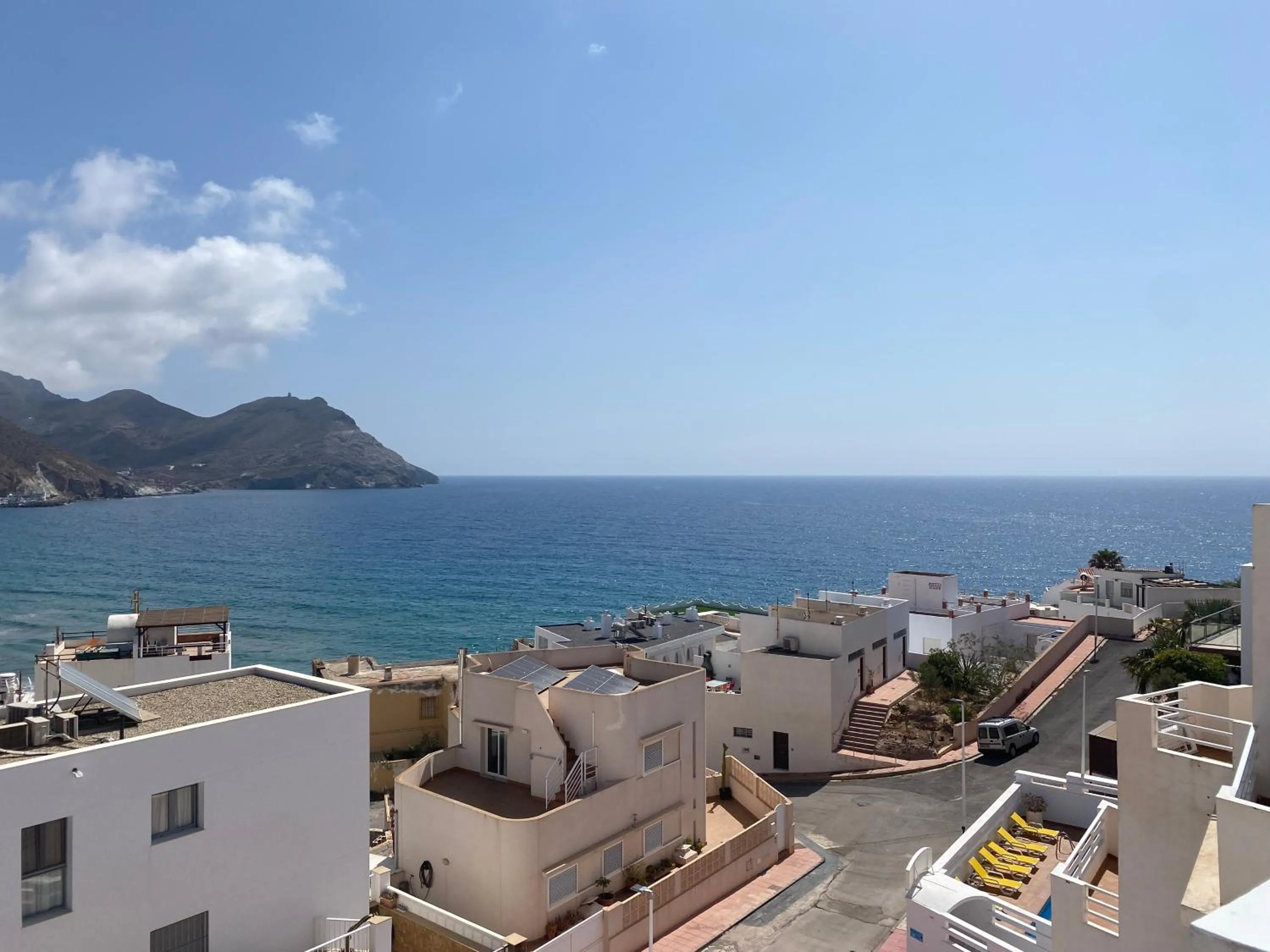 Sea view in Apartahotel Vistamar San José