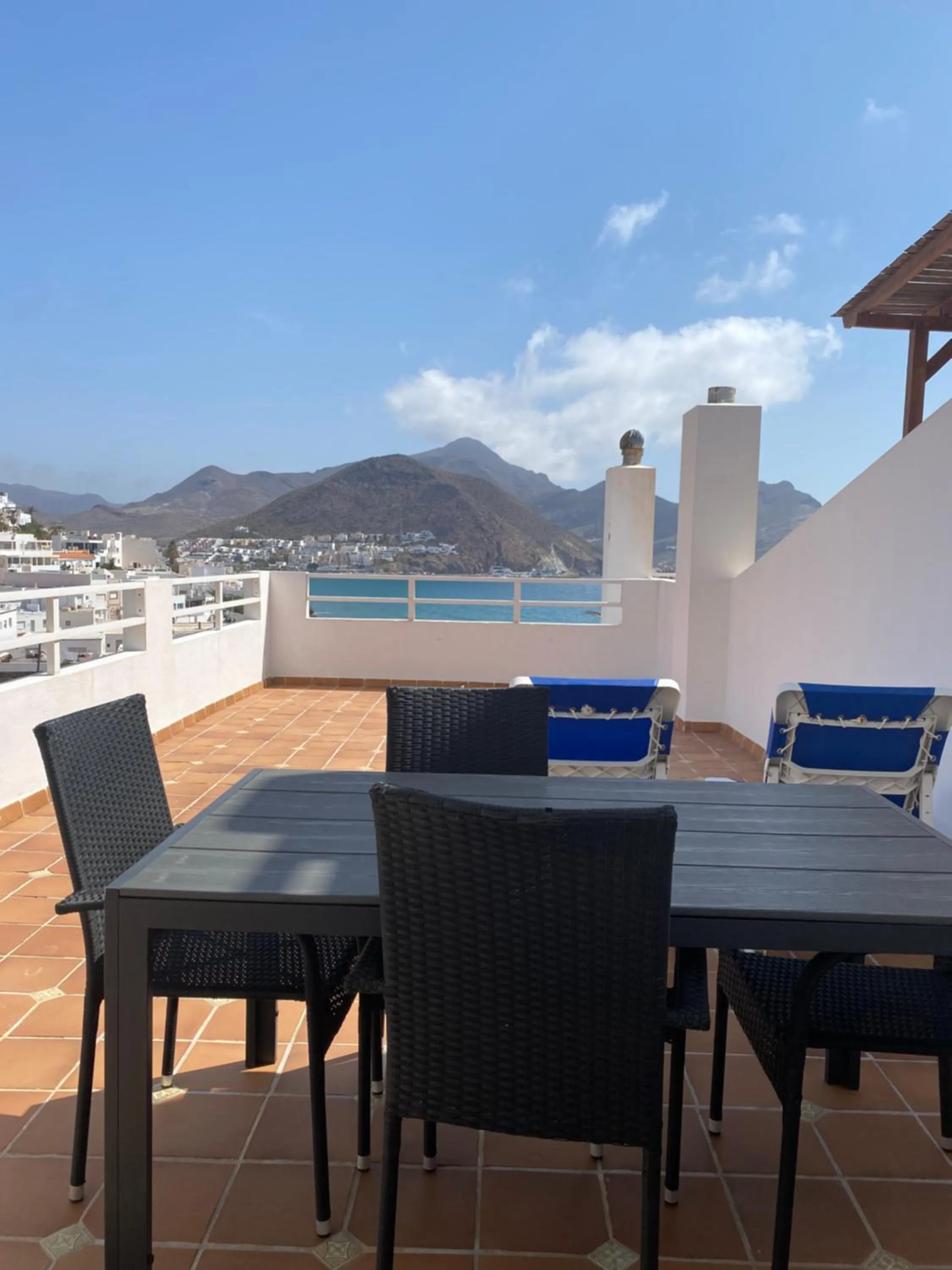 Sea view in Apartahotel Vistamar San José