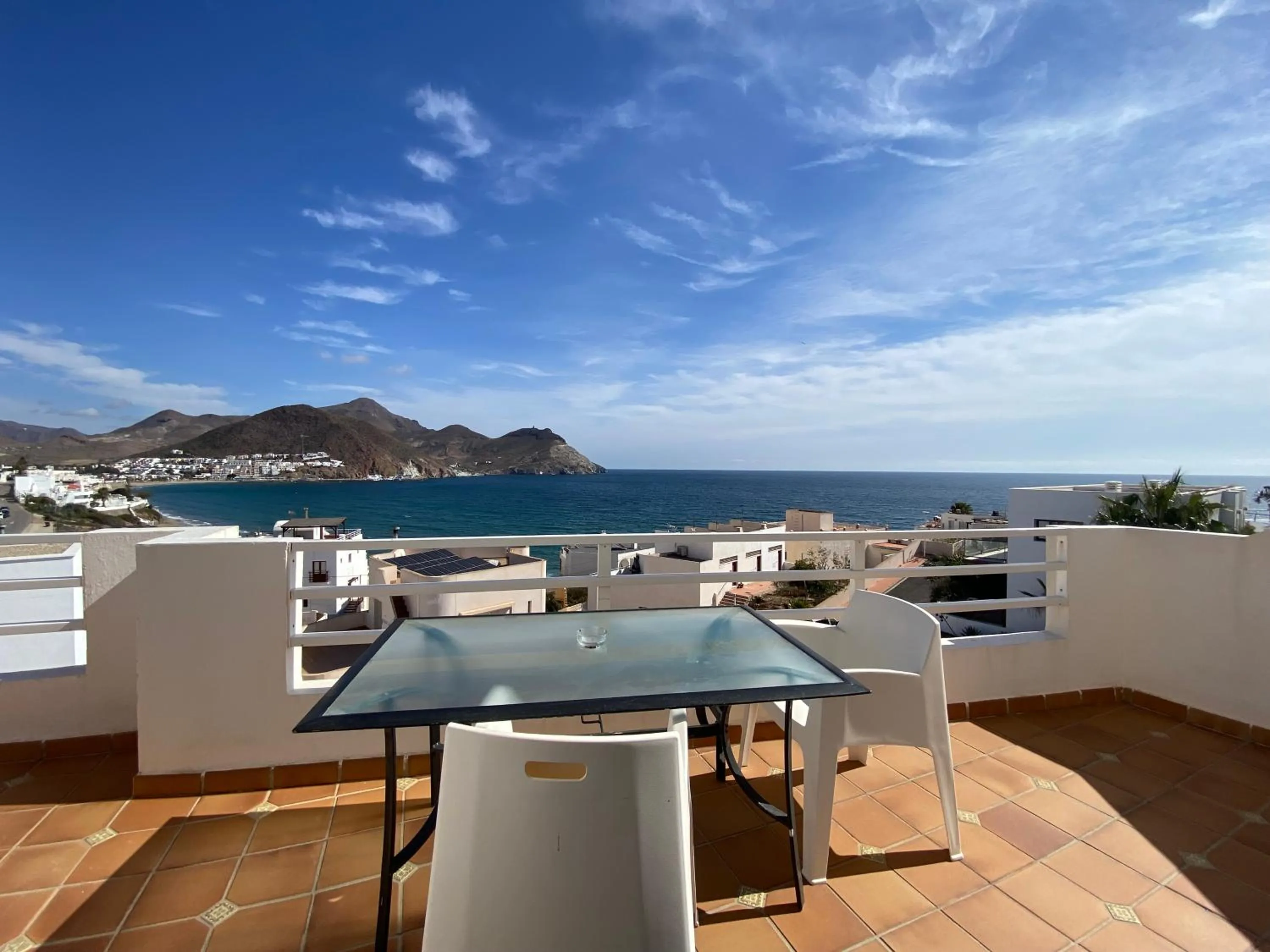 Balcony/Terrace in Apartahotel Vistamar San José