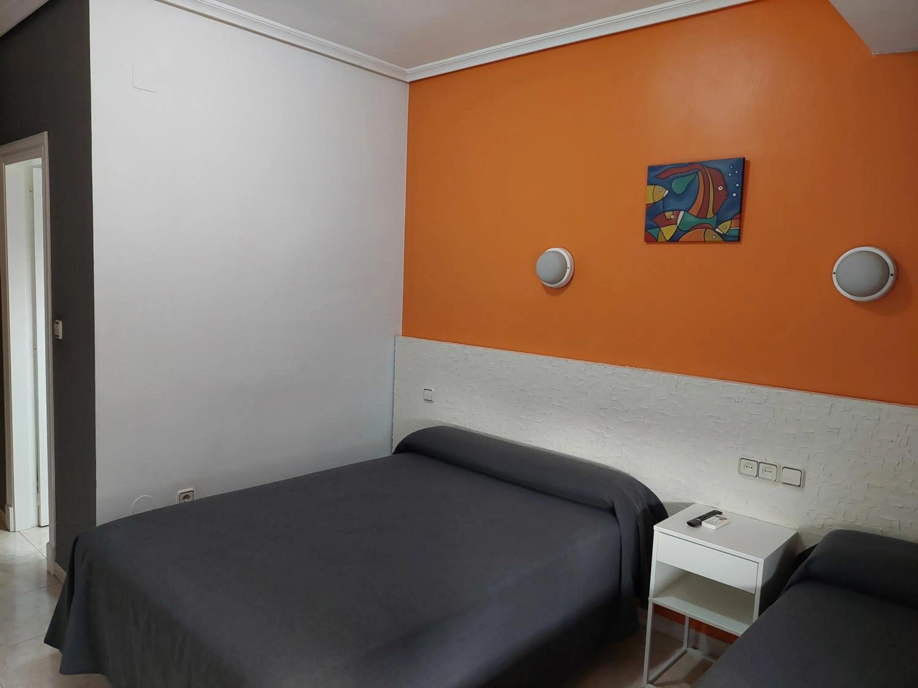 Bedroom, Bed in Hotel Cervantes