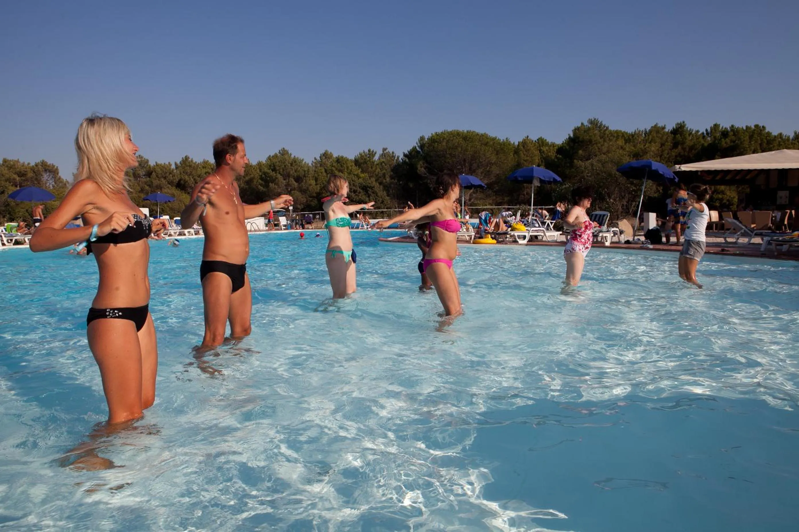 Swimming pool in Club Esse Gallura