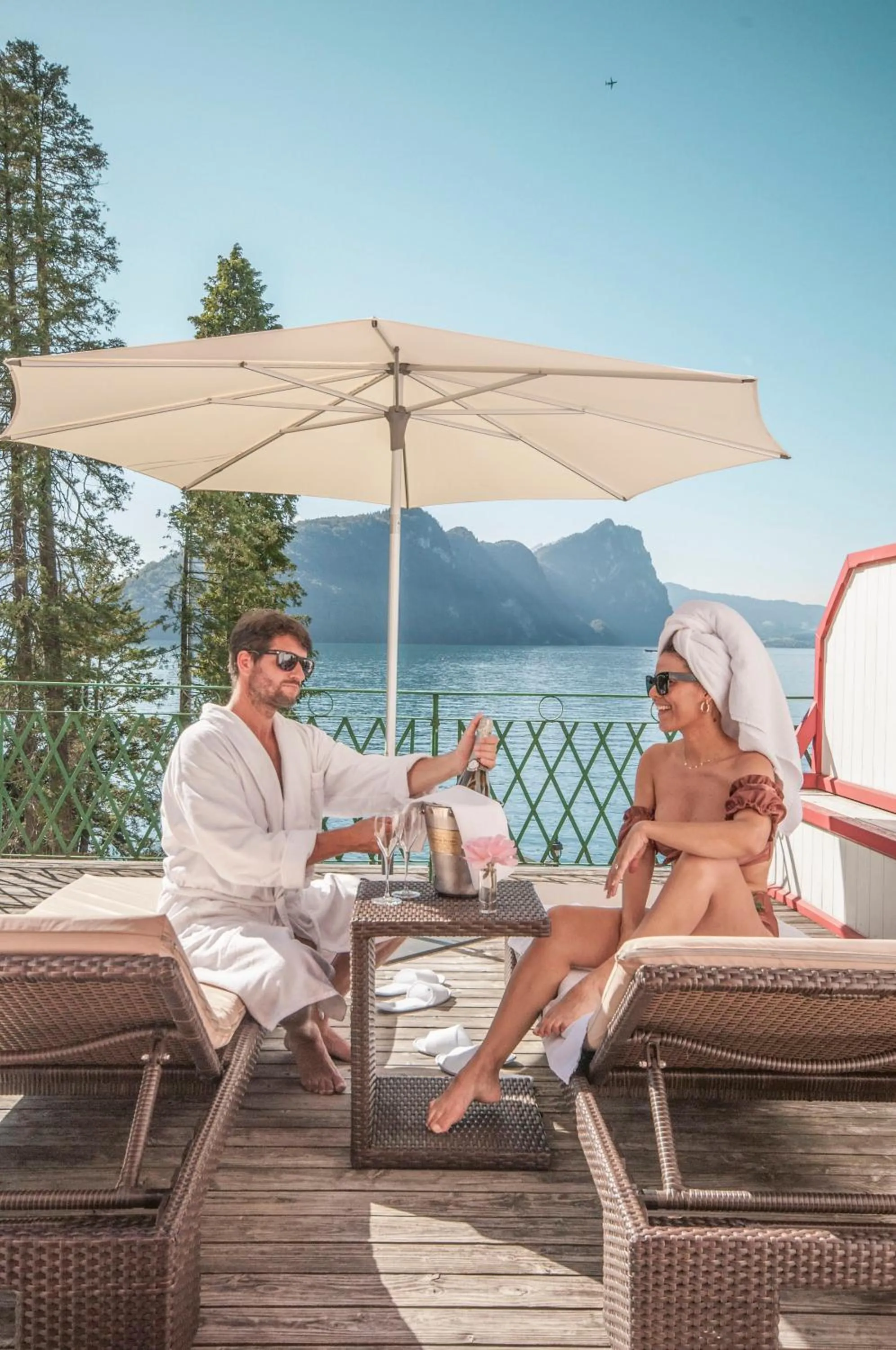 Natural landscape in Hotel Vitznauerhof - Lifestyle Hideaway at Lake Lucerne
