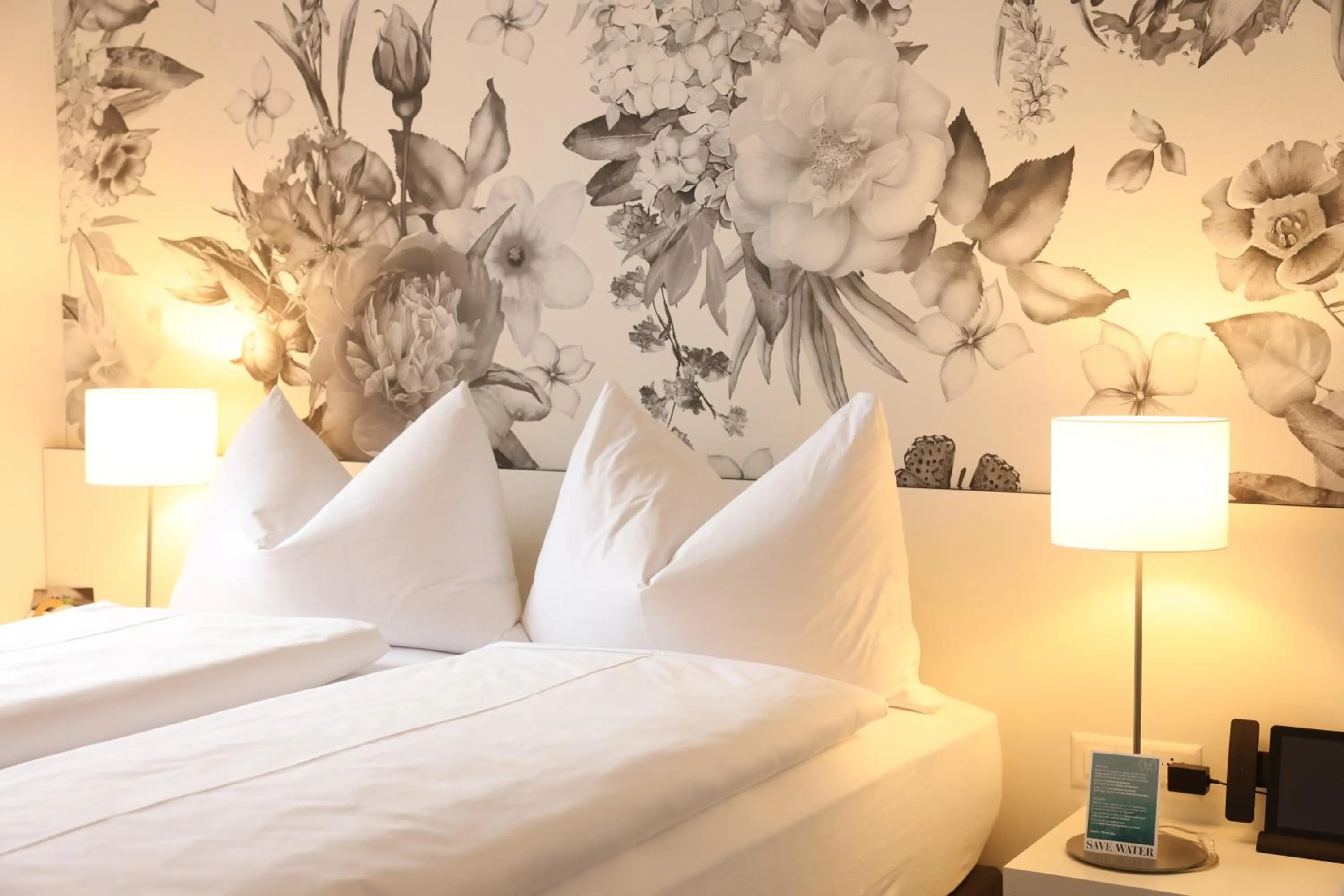 Bed in Hotel Vitznauerhof - Lifestyle Hideaway at Lake Lucerne